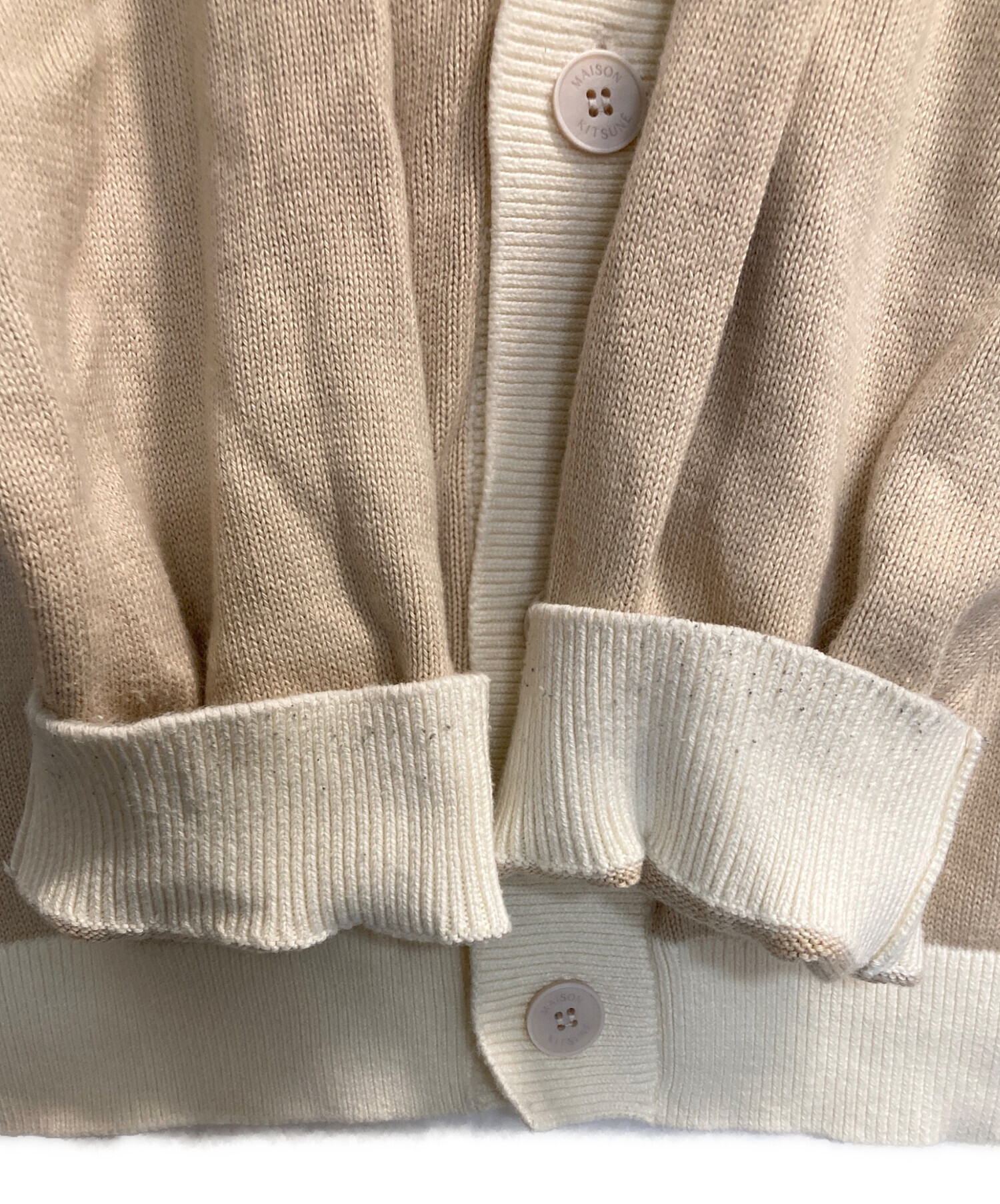 中古・古着通販】MAISON KITSUNE (メゾンキツネ) コントラスト