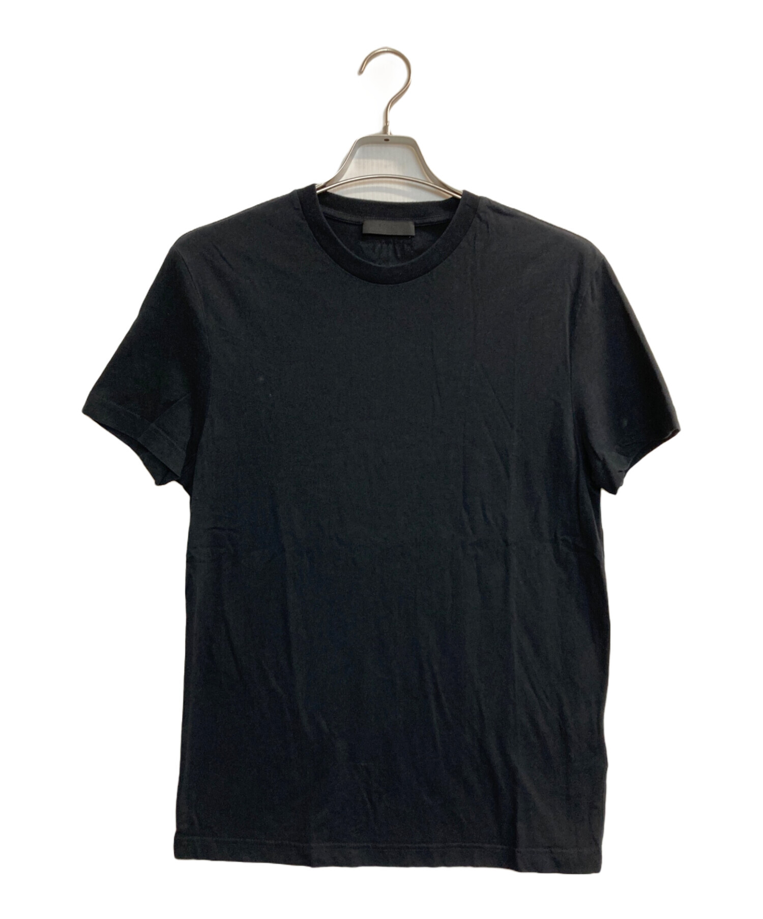 新品未使用‼️ PRADA クルーネック　パック　Tシャツ　ブラック　M 三角ロゴ 中古・古着通販】PRADA (プラダ) クルーネックパックTシャツ ブラック