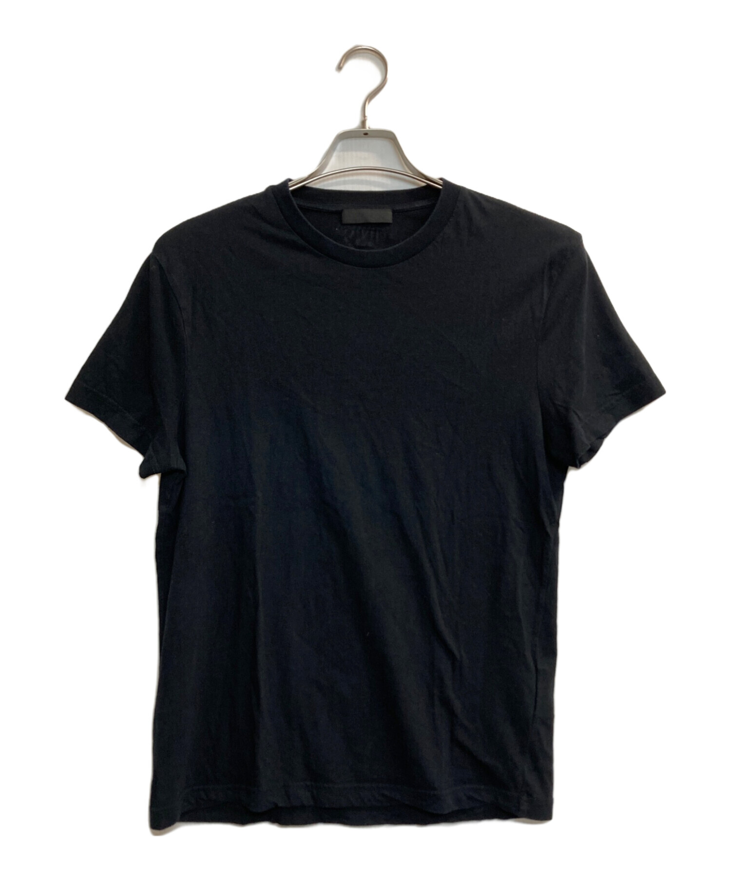 中古・古着通販】PRADA (プラダ) クルーネックパックTシャツ ブラック 