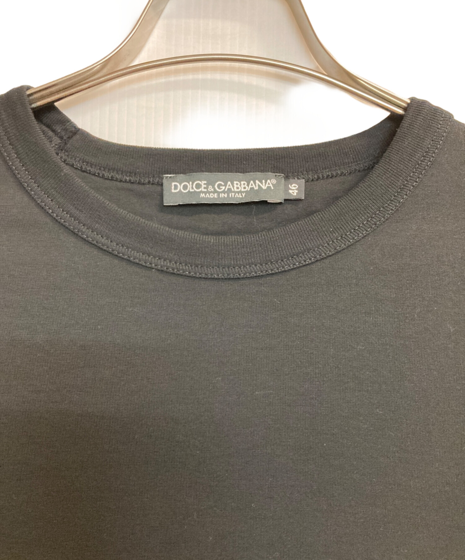 中古・古着通販】DOLCE & GABBANA (ドルチェ＆ガッバーナ) ネックタグT 