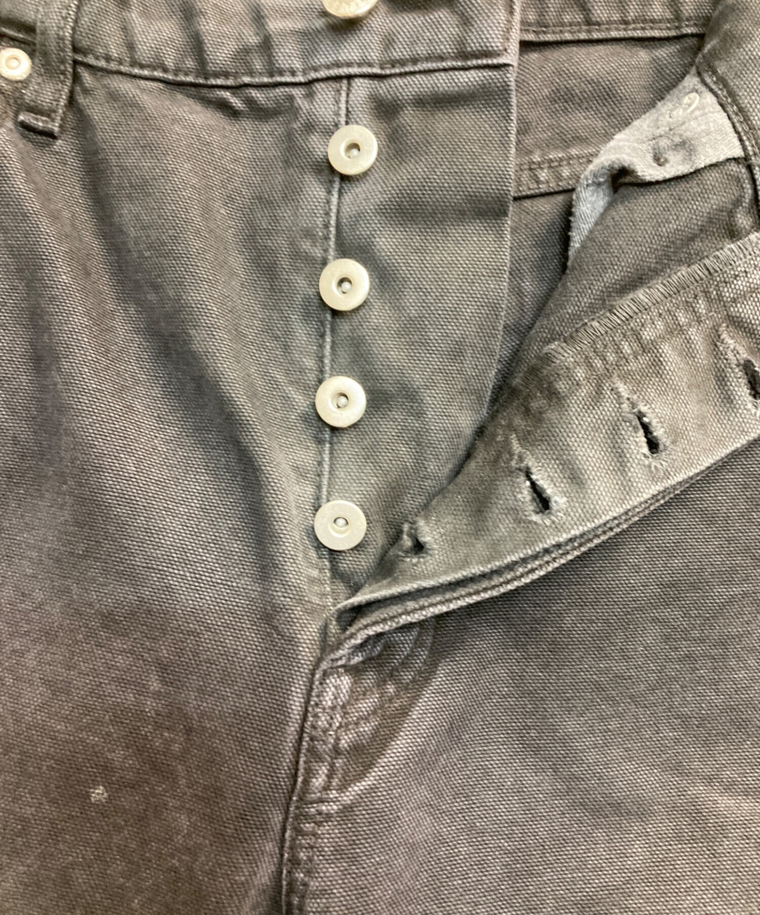 中古・古着通販】stussy (ステューシー) Washed Canvas Big OL ワイド