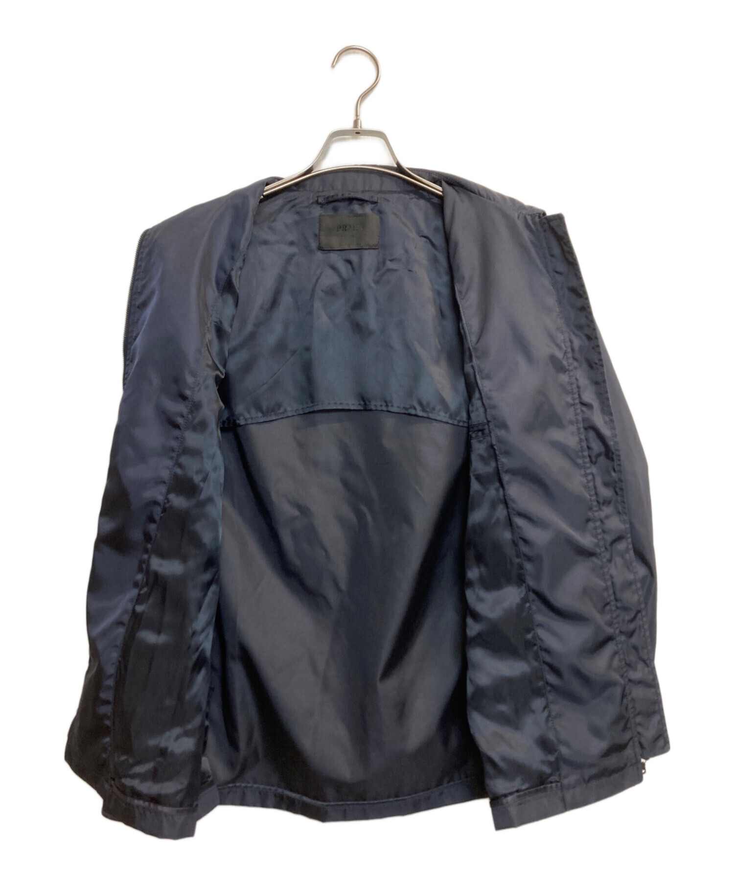 貴重！PRADA 定価35万ナイロンシャツ ジャケット 44サイズ 5つボタン 中古・古着通販】PRADA (プラダ) テクニカルナイロンシャツジャケット