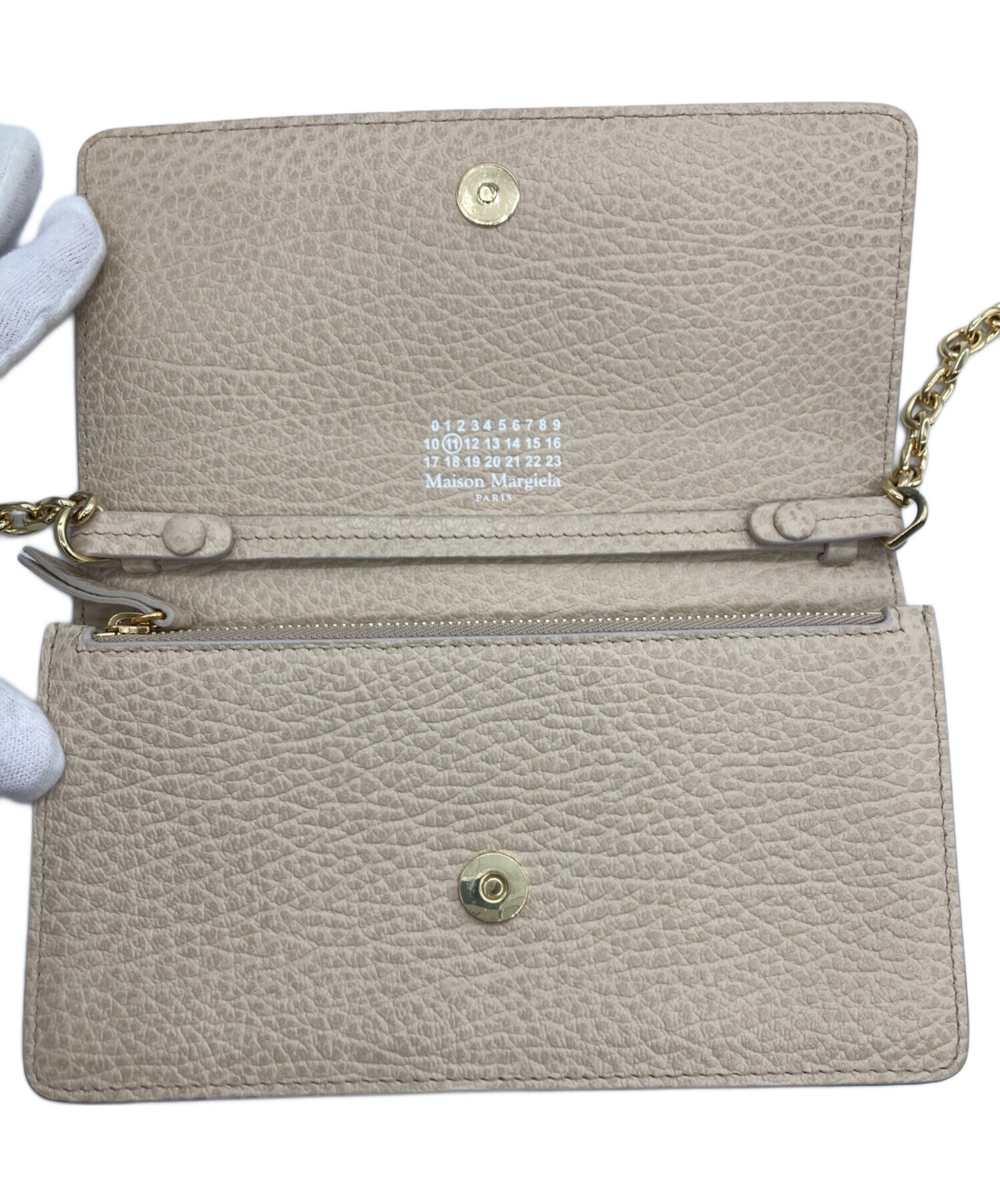Maison margiela ［未使用］タグ付 チェーン ウォレット　バッグ 中古・古着通販】Maison Margiela (メゾンマルジェラ) 4ステッチ