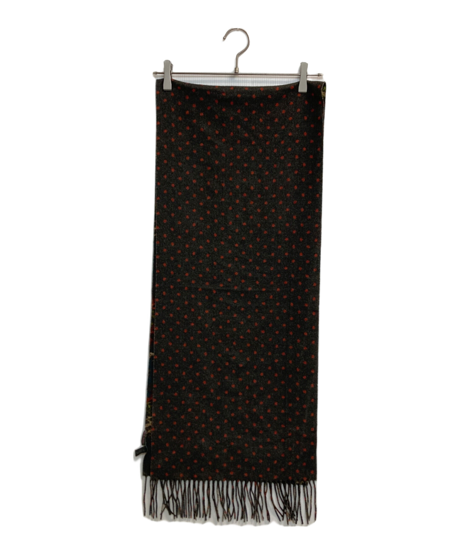 Paul Smith ポール・スミス ドット柄リバーシブルカシミヤマフラー 中古・古着通販】Paul Smith (ポールスミス) カシミヤ混マフラー