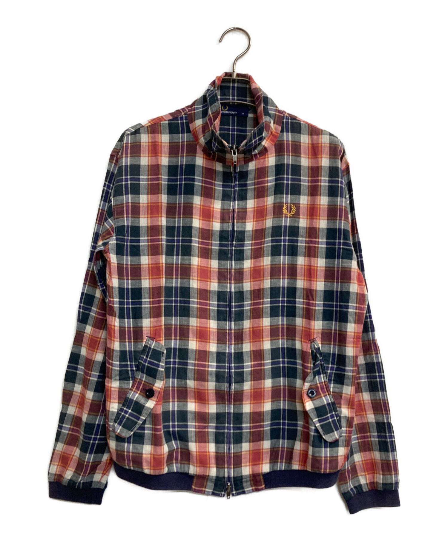 中古・古着通販】FRED PERRY (フレッドペリー) チェックシャツブルゾン