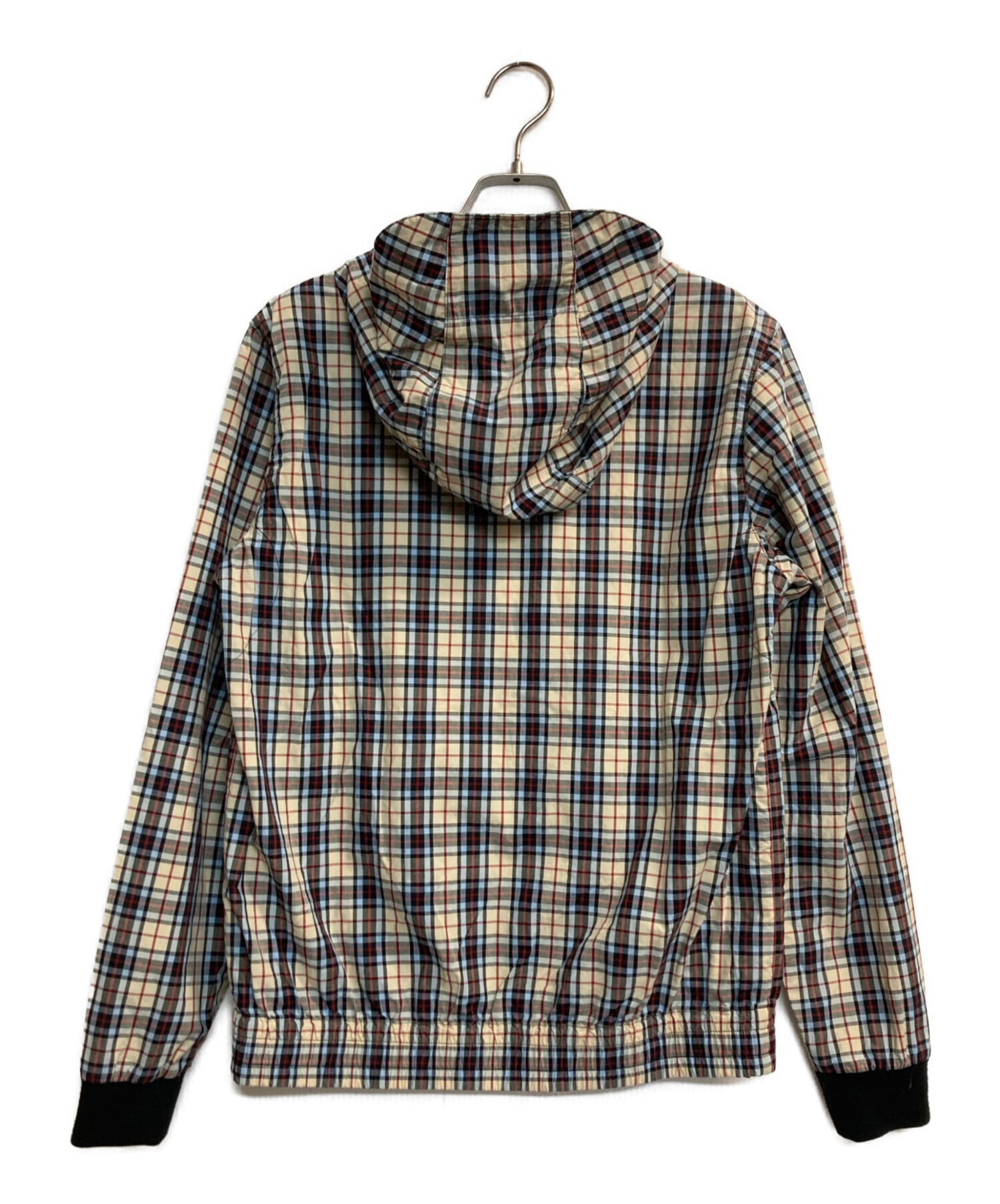 フレッドペリー チェック柄 トレーナー 中古・古着通販】FRED PERRY (フレッドペリー) チェックフーデッド