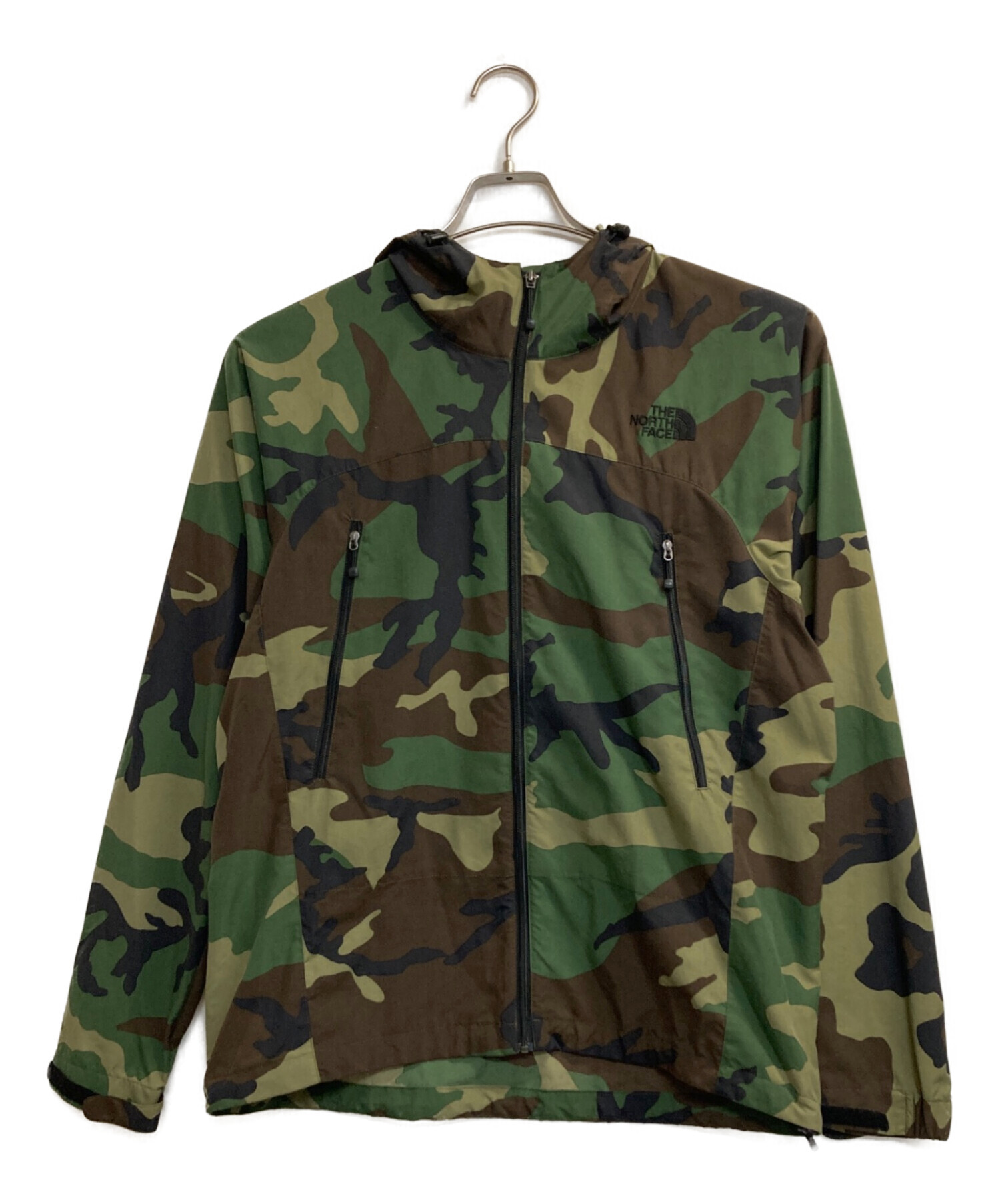 THE NORTH FACE ノースフェイス MA-1 迷彩カーキ 中古・古着通販】THE NORTH FACE (ザ ノース フェイス) コンパクト