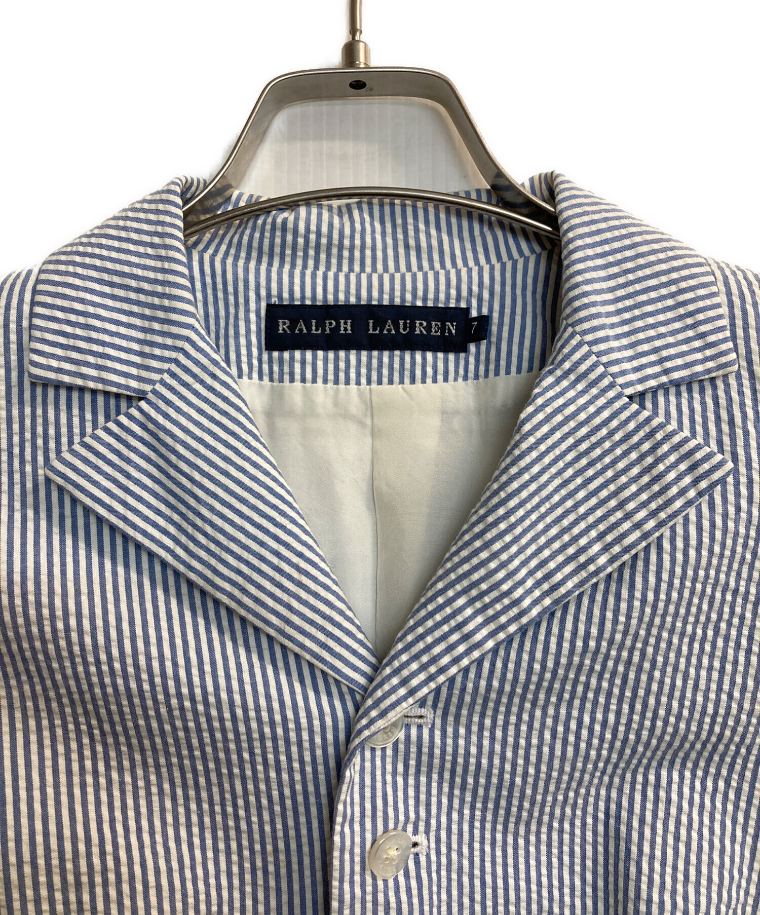 中古・古着通販】RALPH LAUREN (ラルフローレン) シアサッカー