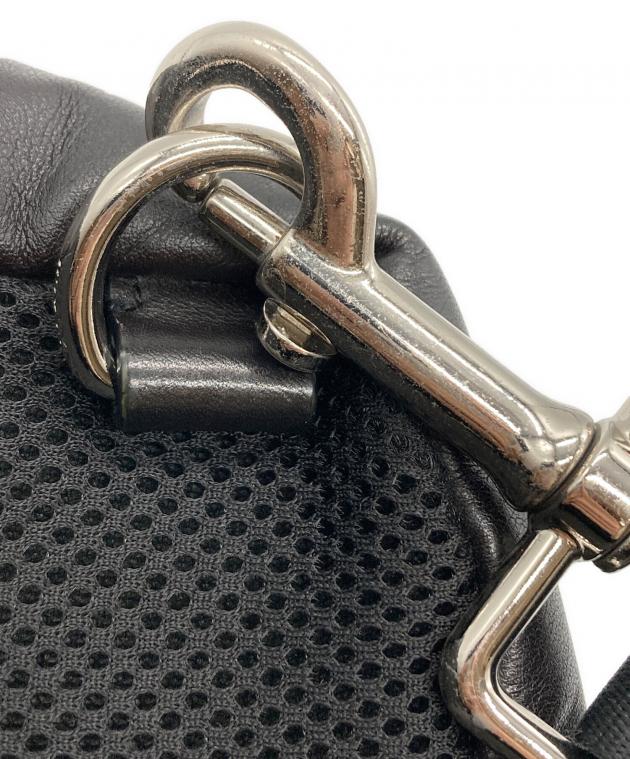 中古・古着通販】COACH (コーチ) ボディーバッグ ブラック×ブラウン