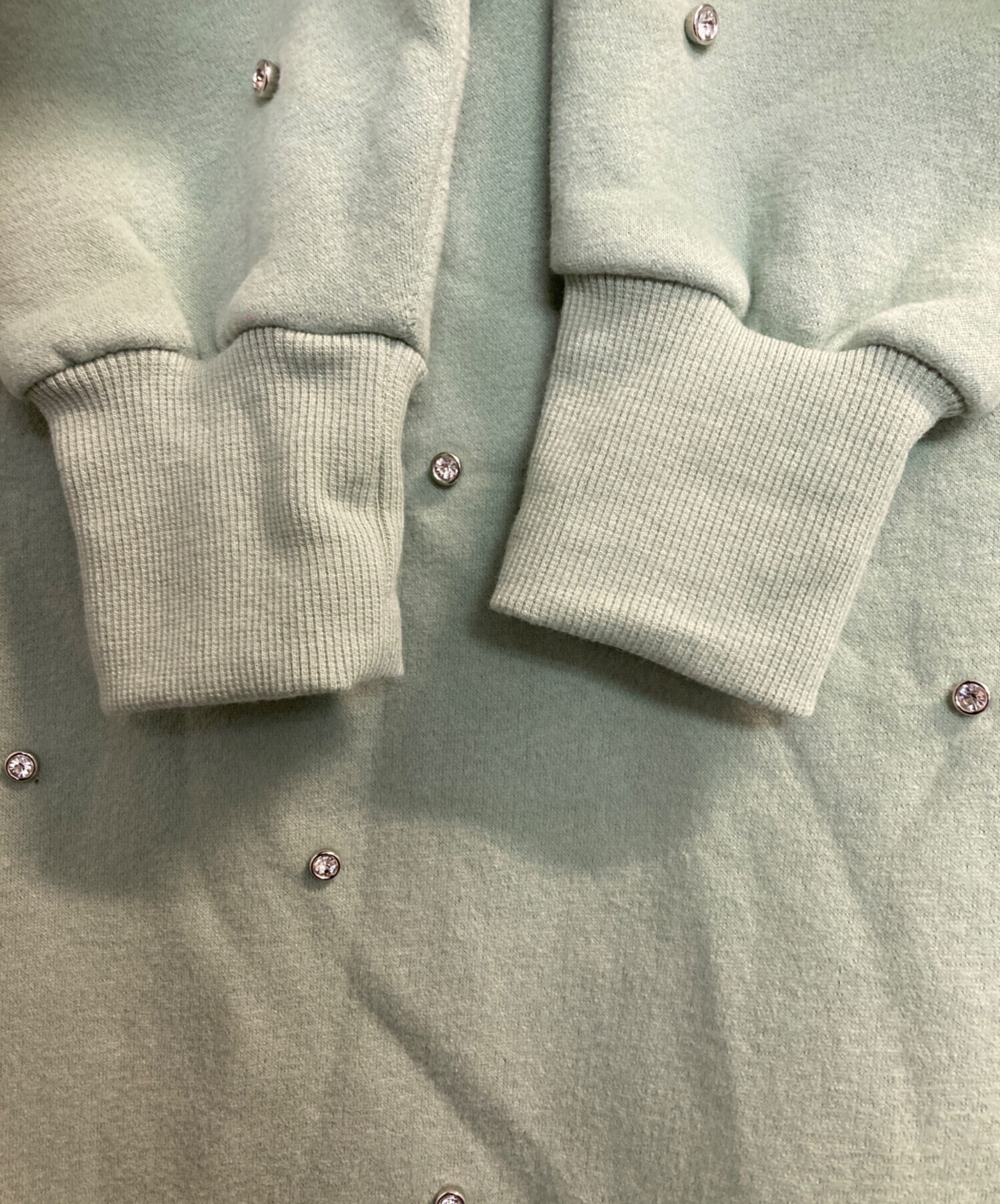中古・古着通販】Darich (ダーリッチ) ランダムビジューフーディ 