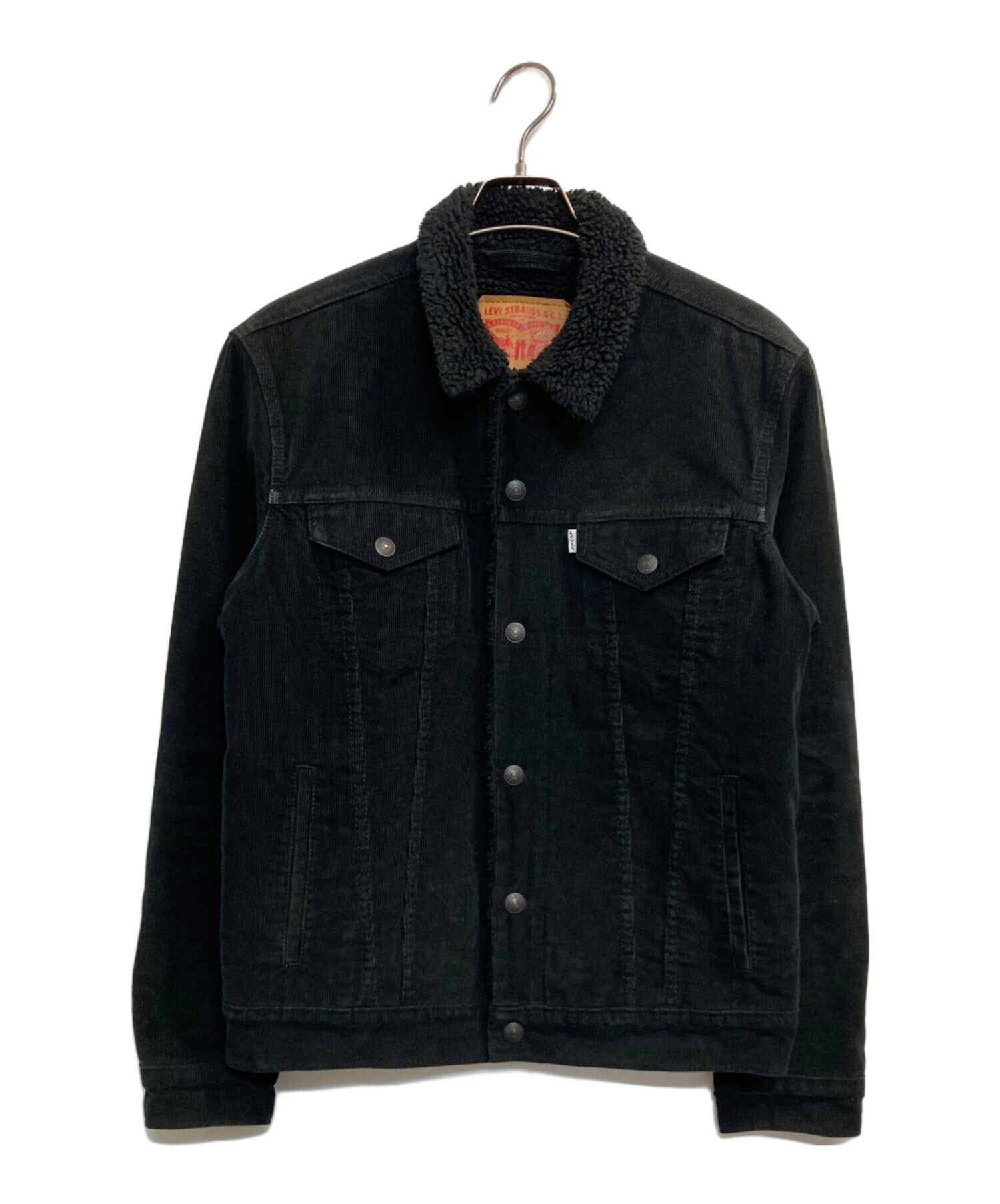 ★VINTAGEビンテージリーバイスLevi'sブラック コーデュロイジャケット 中古・古着通販】LEVI'S (リーバイス) コーデュロイランチジャケット