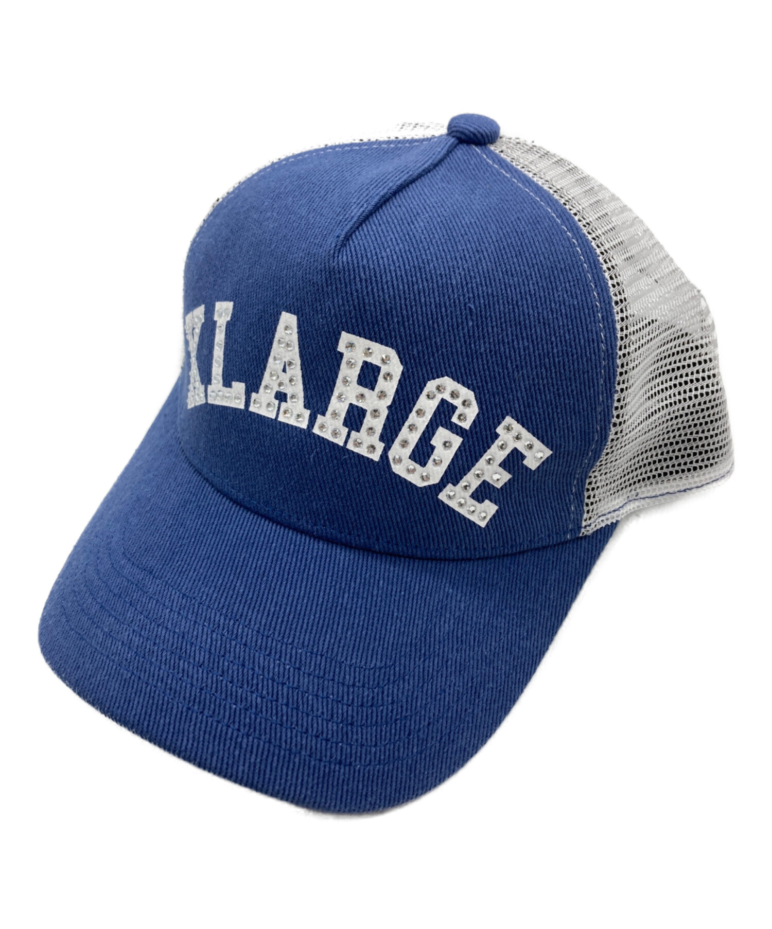 中古・古着通販】XLARGE (エクストララージ) RHINESTONE LOGO MESH CAP