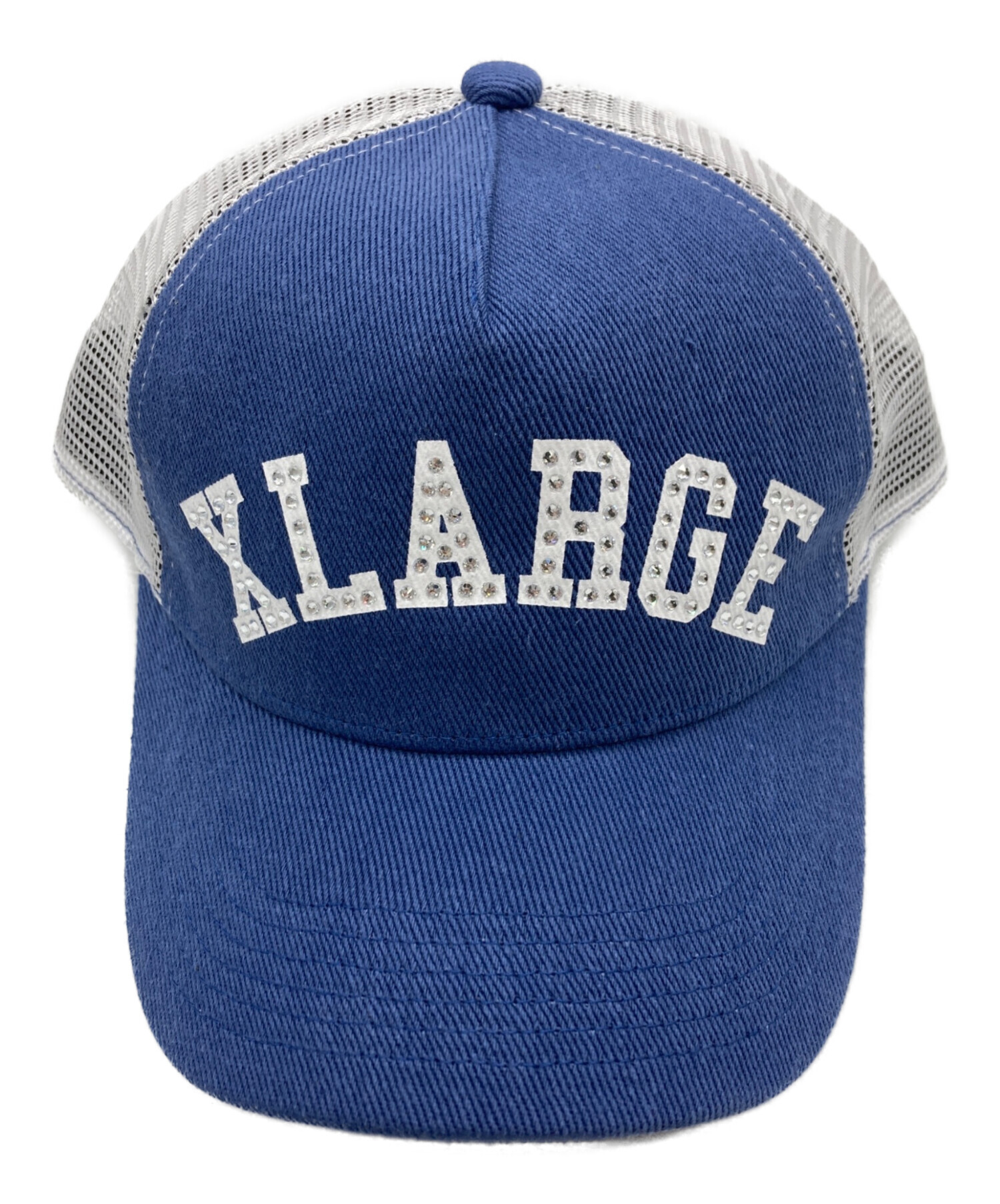 まぁ〜（感謝）/9 中古・古着通販】XLARGE (エクストララージ) RHINESTONE LOGO MESH CAP