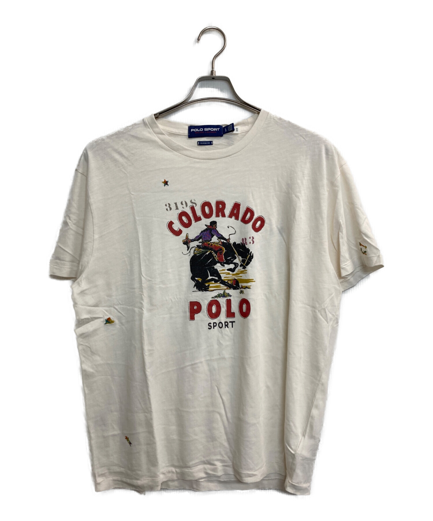中古・古着通販】POLO SPORT (ポロスポーツ) コロラドプリントTシャツ 