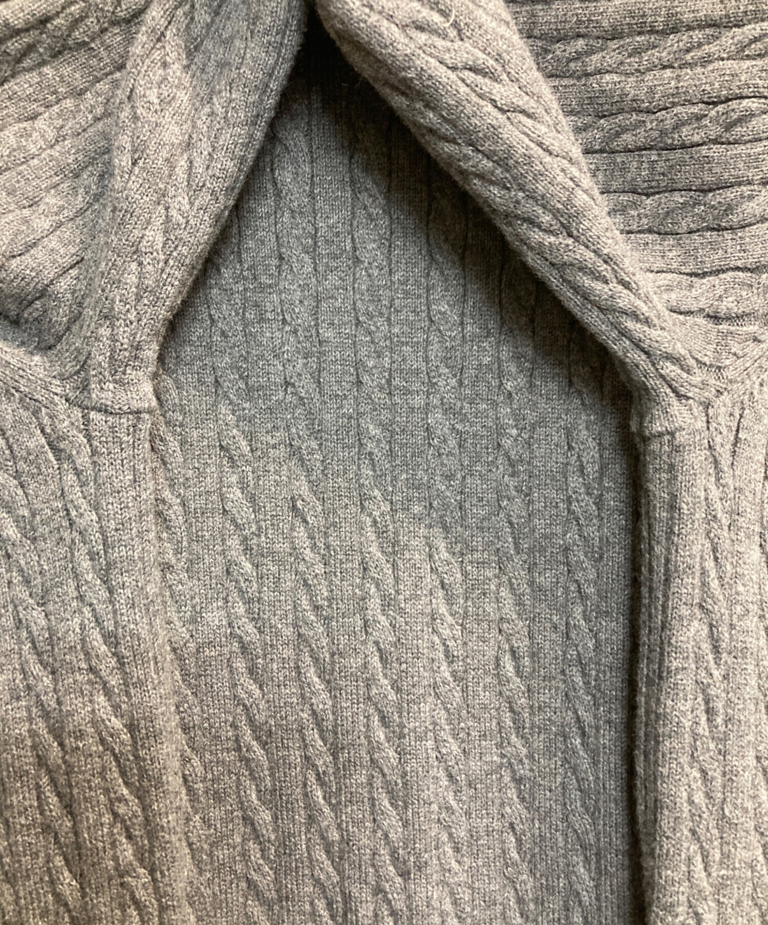 中古・古着通販】Her lip to (ハーリップトゥ) Puff Sleeve Cable Knit