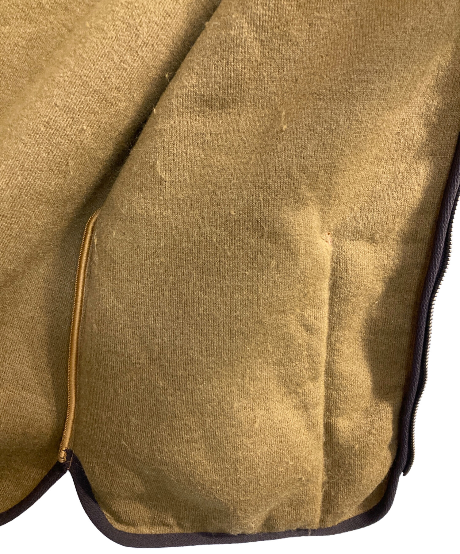 Barbour バブアーＳＬＦｕｒＬｉｎｅｒ　38 極美品 定価27,500円 中古・古着通販】Barbour (バブアー) SL FUR LINER VEST ブラウン
