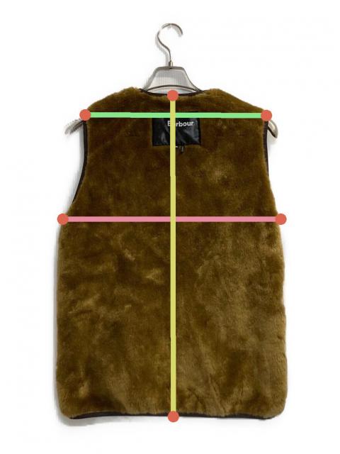 中古・古着通販】Barbour (バブアー) SL FUR LINER VEST ブラウン