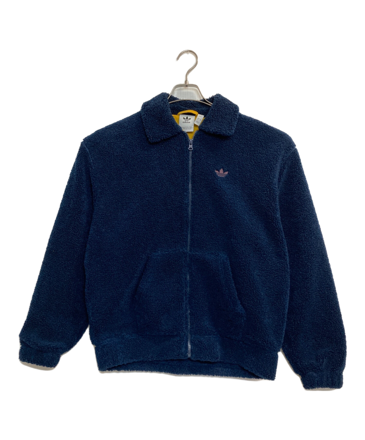 中古・古着通販】adidas (アディダス) ボアジャケット ネイビー サイズ 