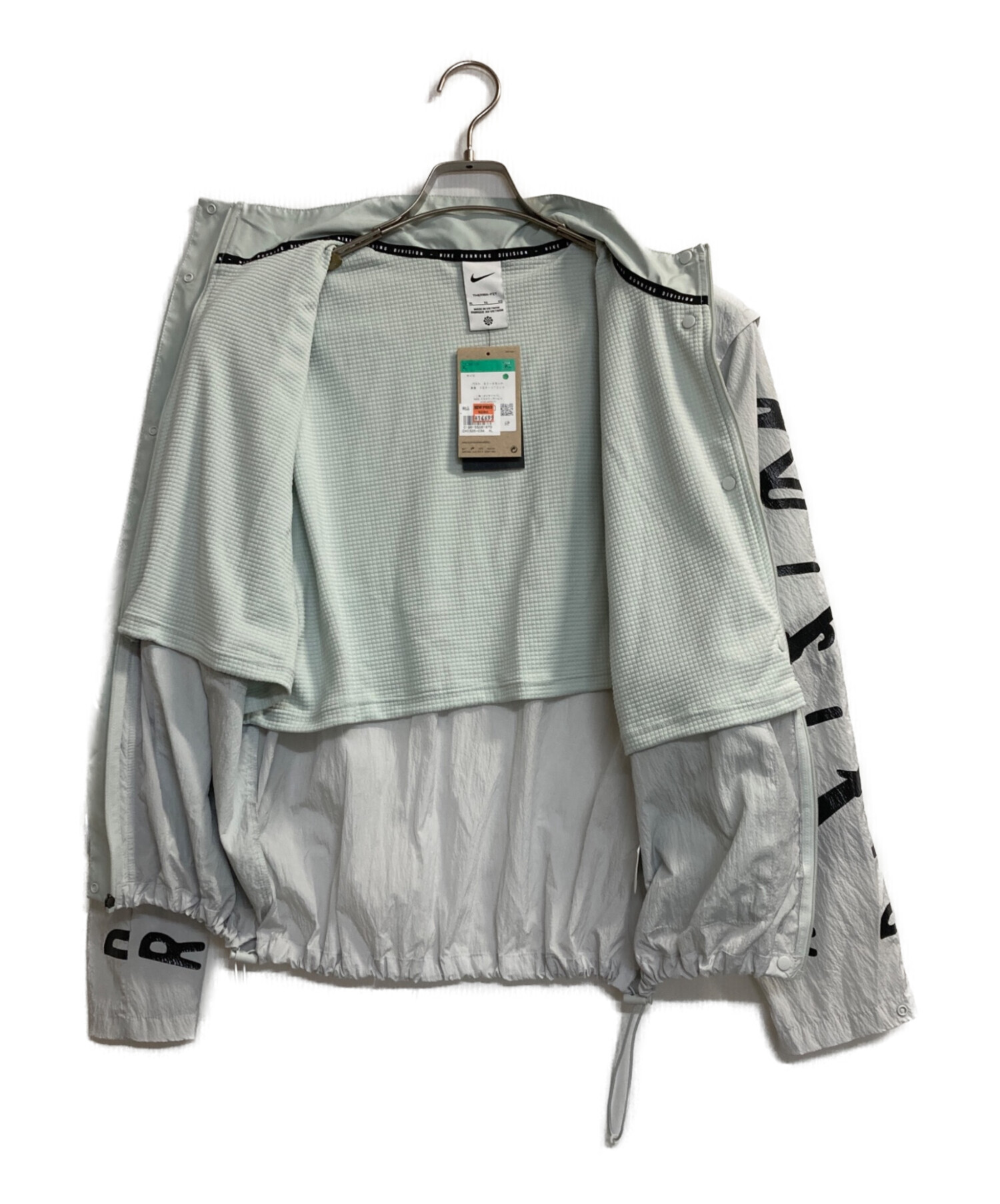 中古・古着通販】NIKE (ナイキ) シェルジャケット グレー サイズ:XL