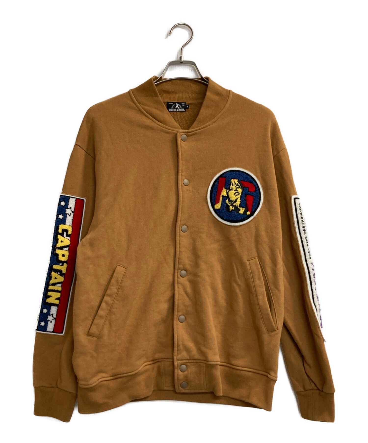 刺繍&ワッペン♪送料込み/匿名配送◎HYSTERIC GLAMOUR ジャケット 中古・古着通販】Hysteric Glamour (ヒステリックグラマー) HERO