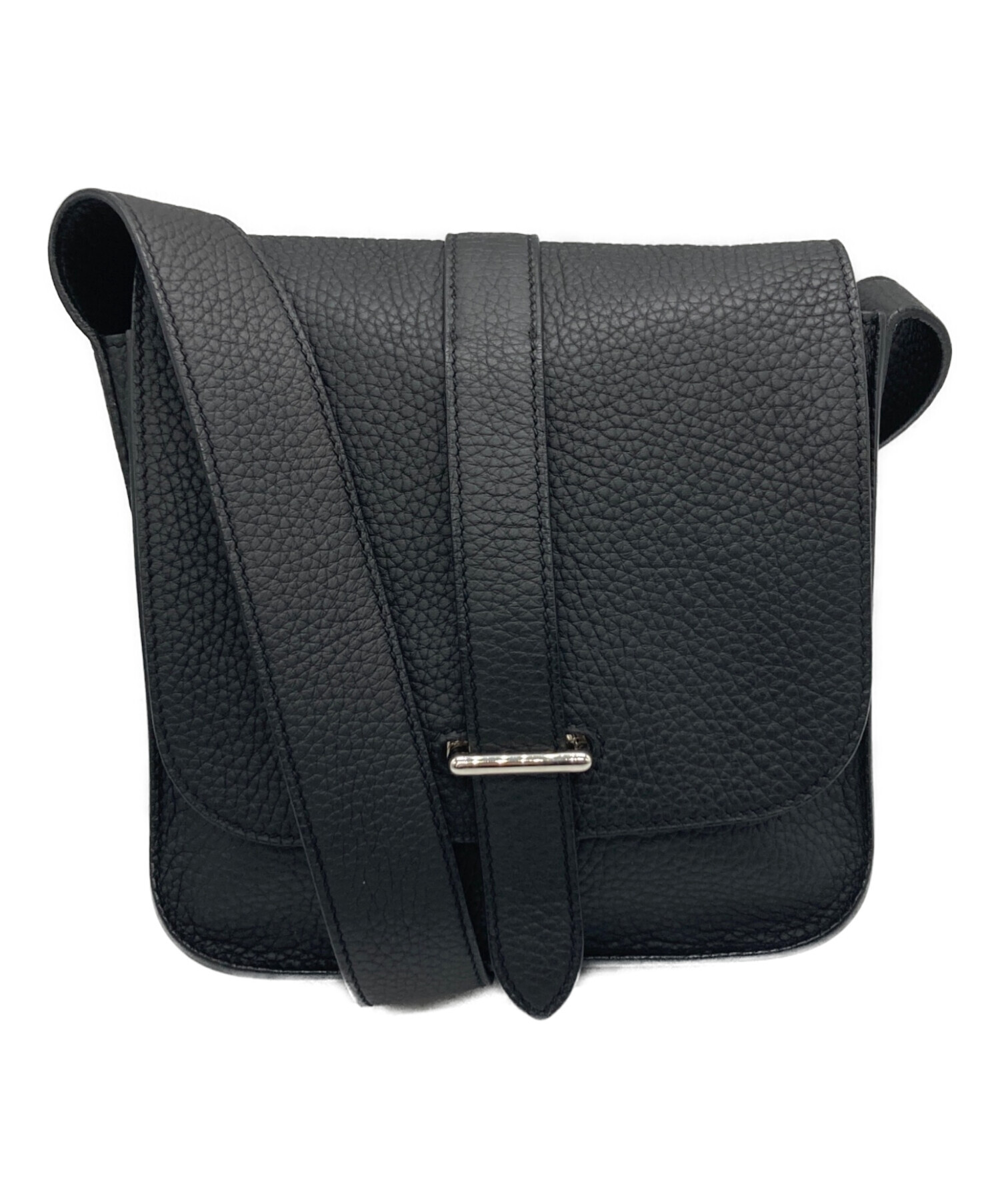 中古・古着通販】HERMES (エルメス) ポシェット スティーブ レザーミニ 