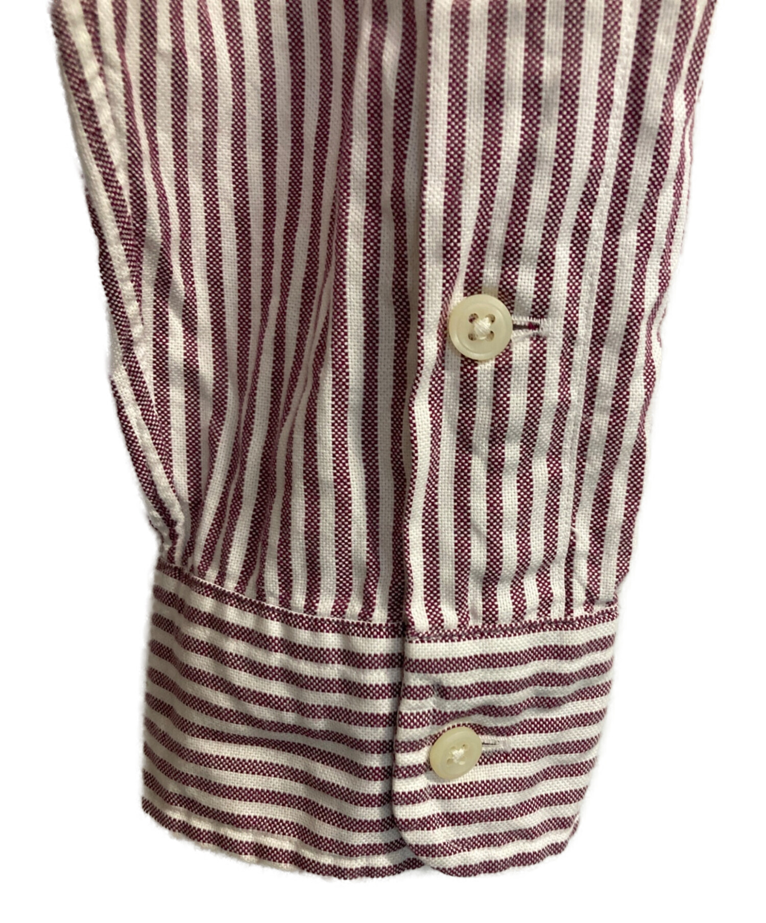gamgam　ラルフローレン　ストライプシャツ　希少　金刺繍　大きいサイズ 中古・古着通販】RALPH LAUREN (ラルフローレン) ポケット刺繍