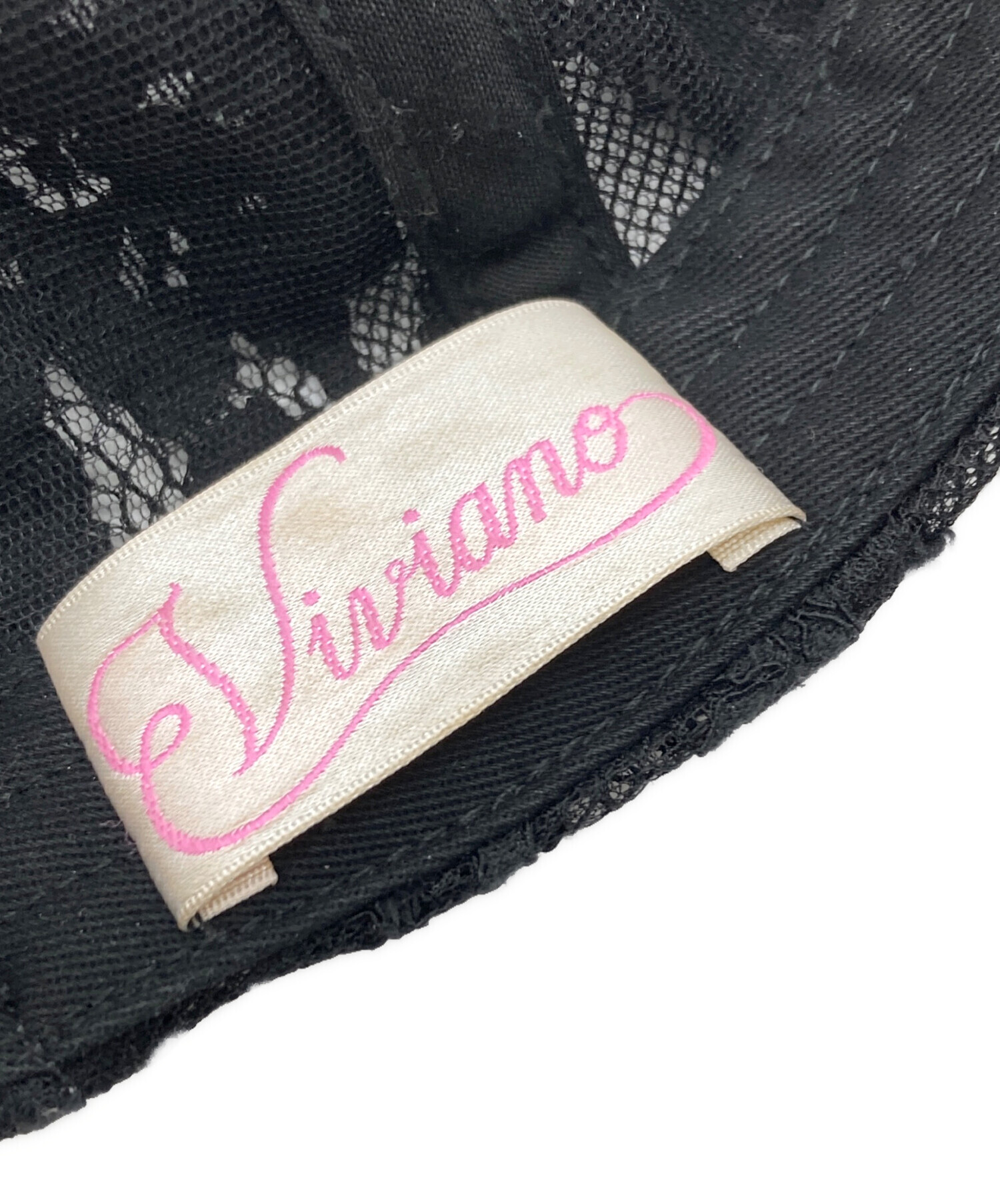 中古・古着通販】VIVIANO (ヴィヴィアーノ) Lace Baseball Cap/レース