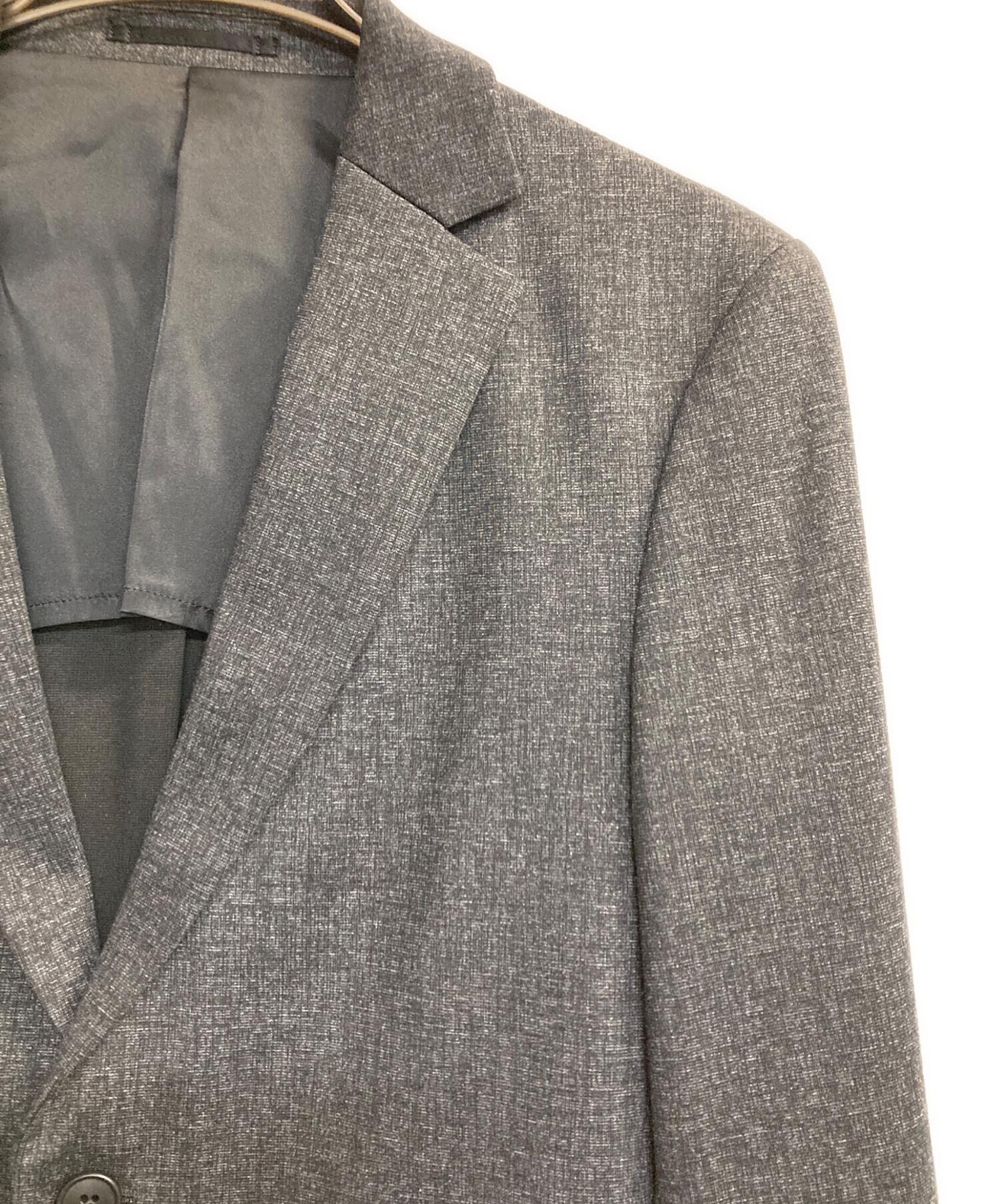 未使用　Theory セオリー　テーラードジャケット グレー　メンズ　L 通年 中古・古着通販】theory (セオリー) センターベントテーラード