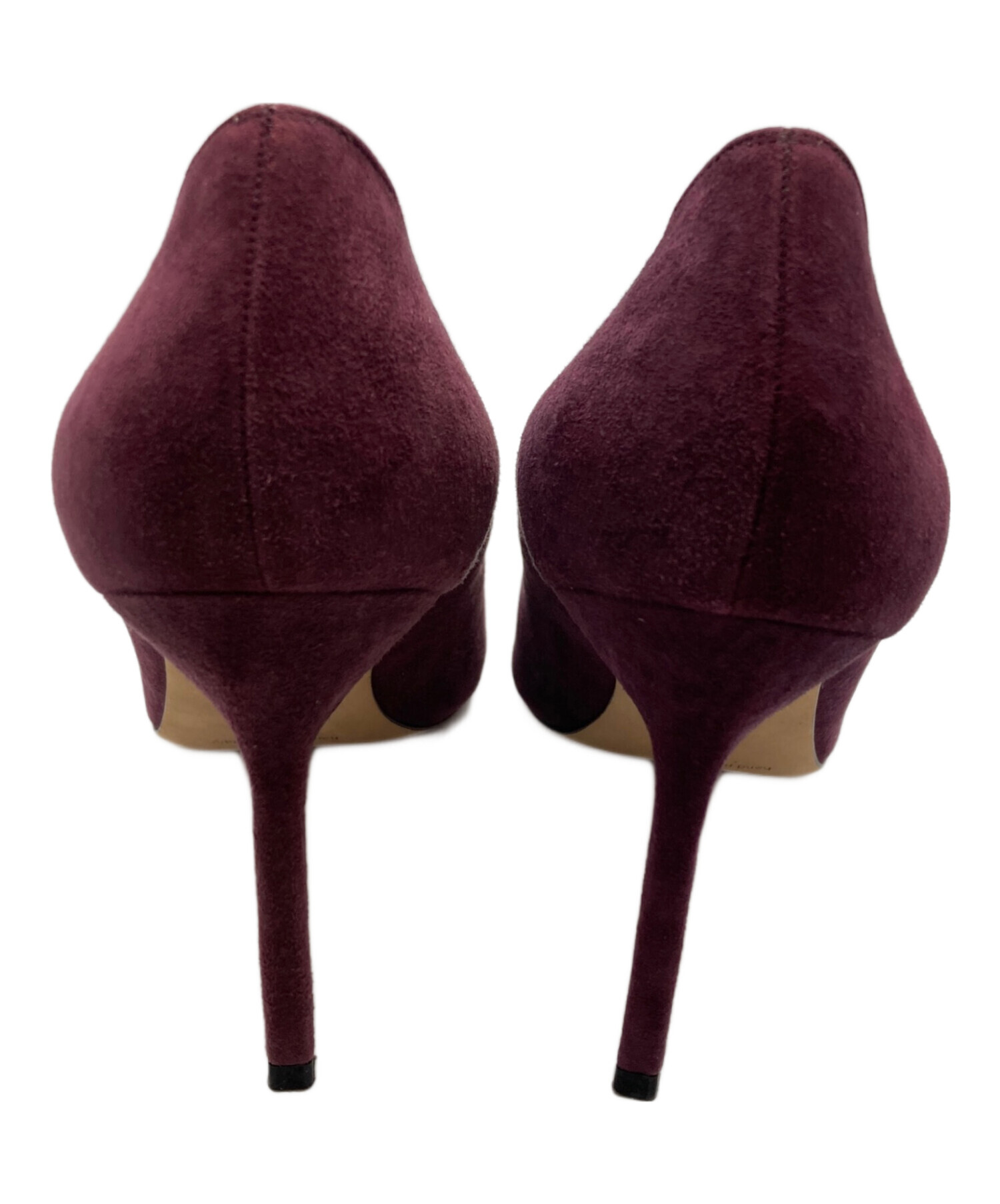 中古・古着通販】Manolo Blahnik (マノロブラニク) スエードピンヒール