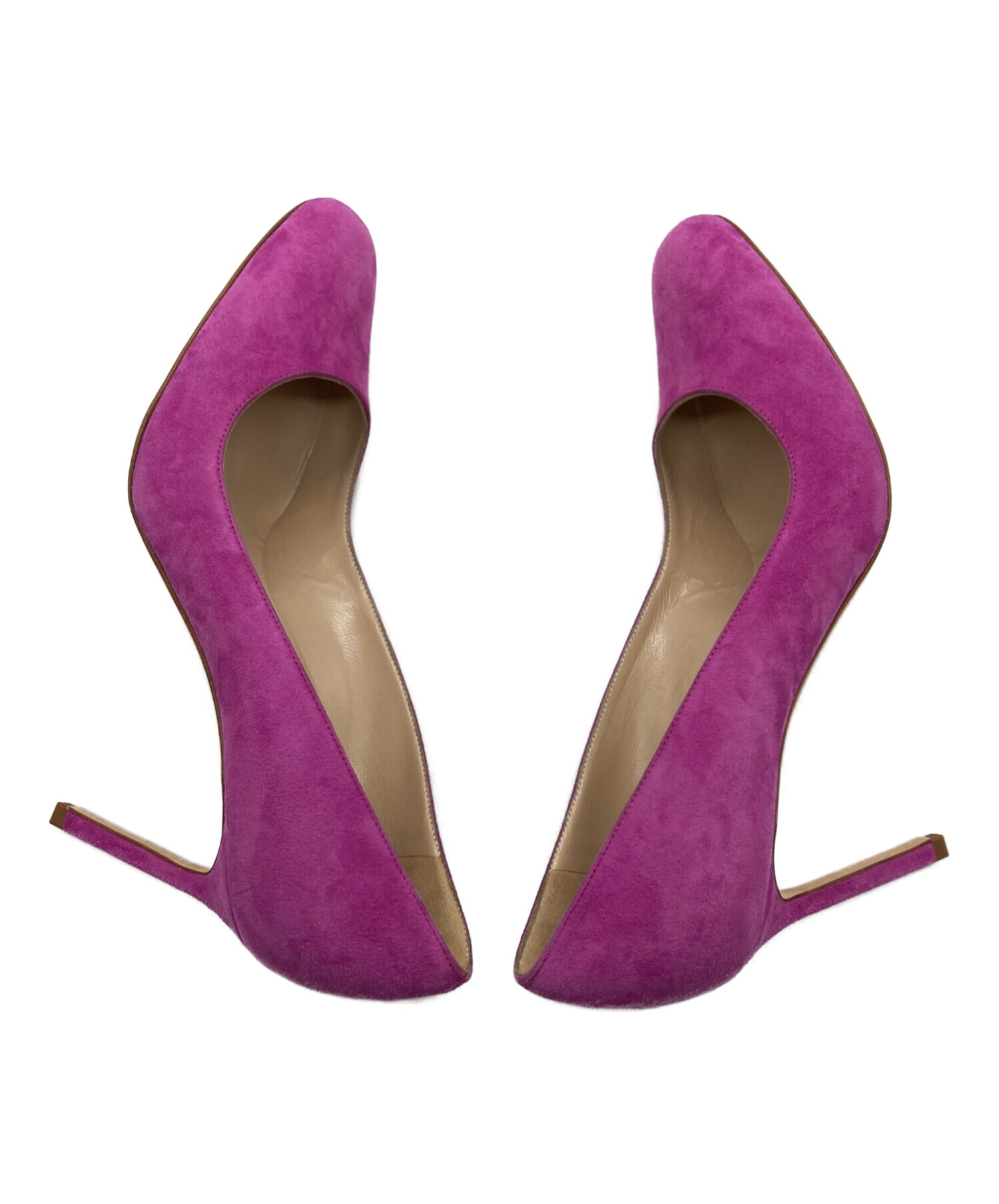 中古・古着通販】Manolo Blahnik (マノロブラニク) スエードピンヒール