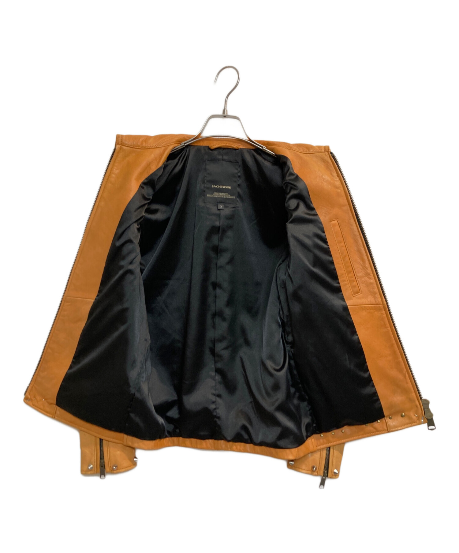 中古・古着通販】JACKROSE (ジャックローズ) スタッズライダース