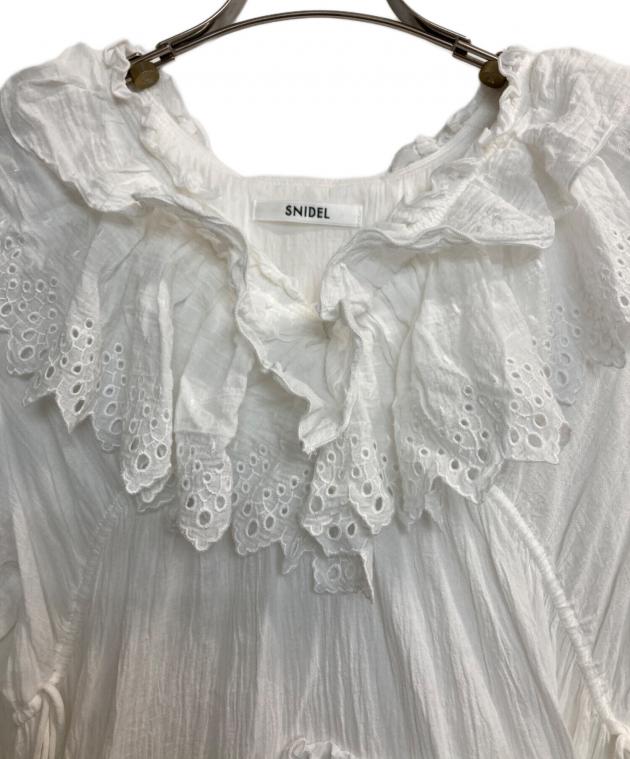 中古・古着通販】Snidel (スナイデル) コットンレースBOHOチュニック