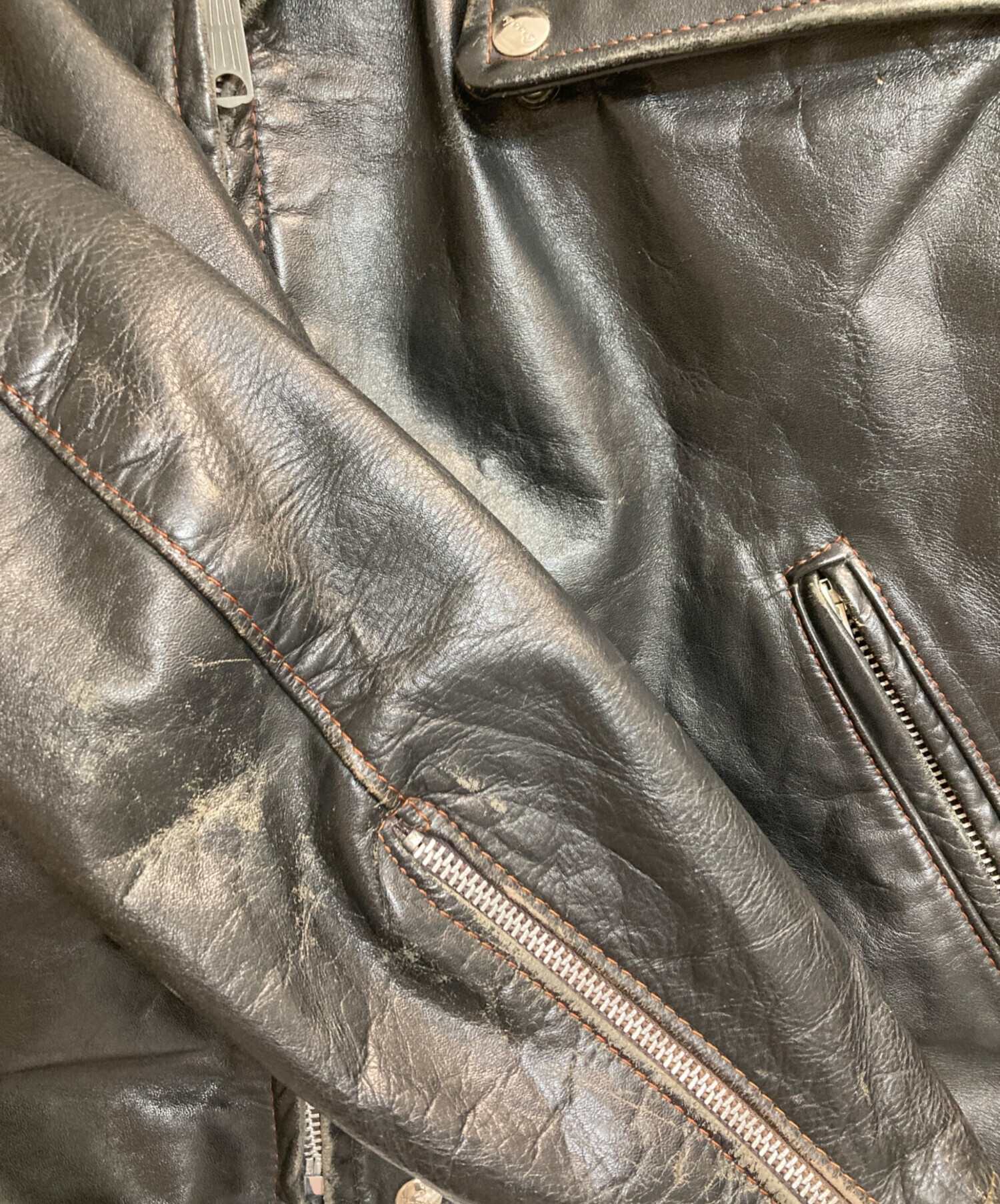 中古・古着通販】Brooks Leather Sportswear (ブルックス) ライダース