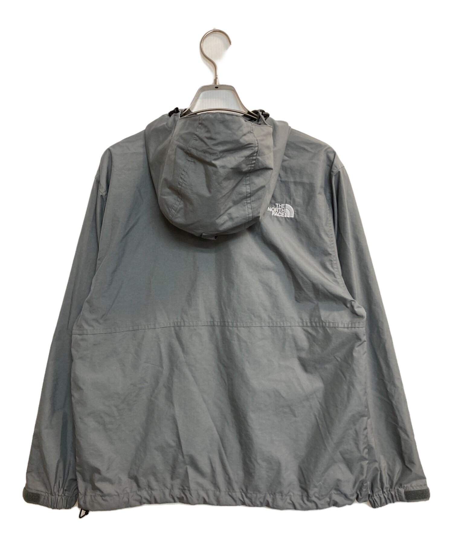 THE NORTH FACE ノーカラージャケット S グレー 中古・古着通販】THE NORTH FACE (ザ ノース フェイス) COMPACT JACKET