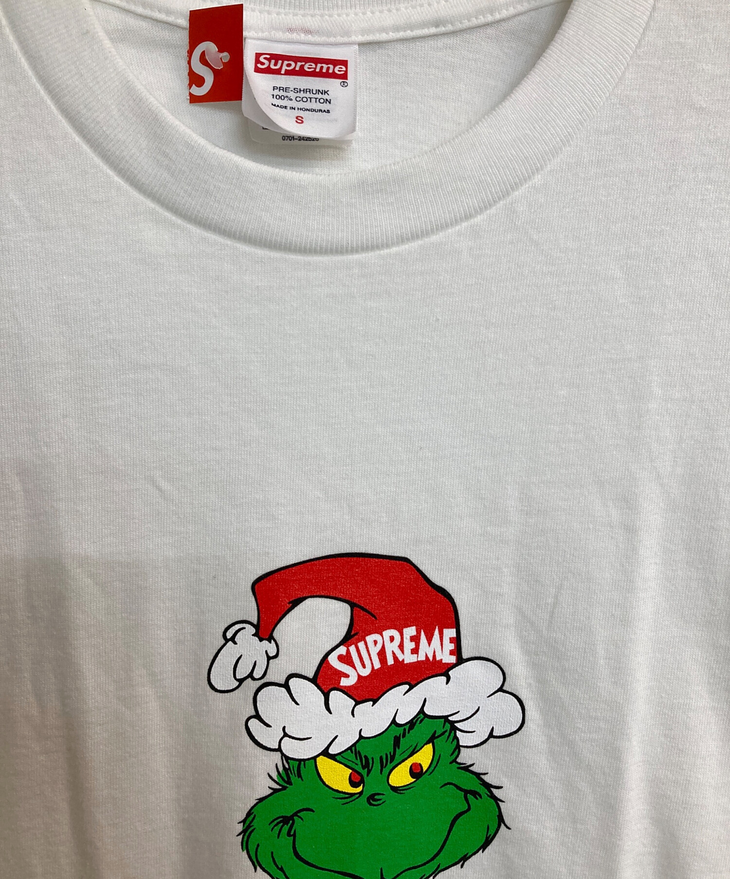 中古・古着通販】Supreme (シュプリーム) Grinch Tee ホワイト サイズ