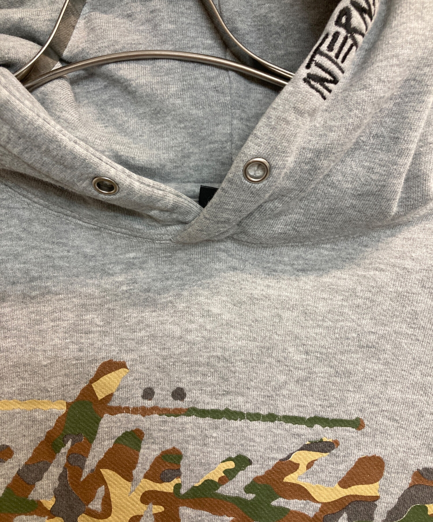 中古・古着通販】stussy (ステューシー) カモロゴプルオーバーパーカー
