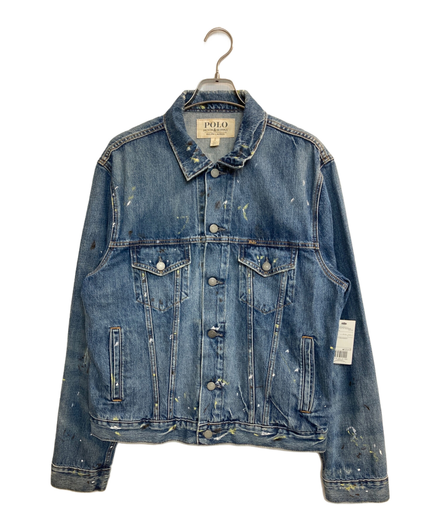 momo☆ 美品☆ POLO RALPH LAURENペイントスプラッター 中古・古着通販】DENIM & SUPPLY RALPH LAUREN (デニム＆サプライ