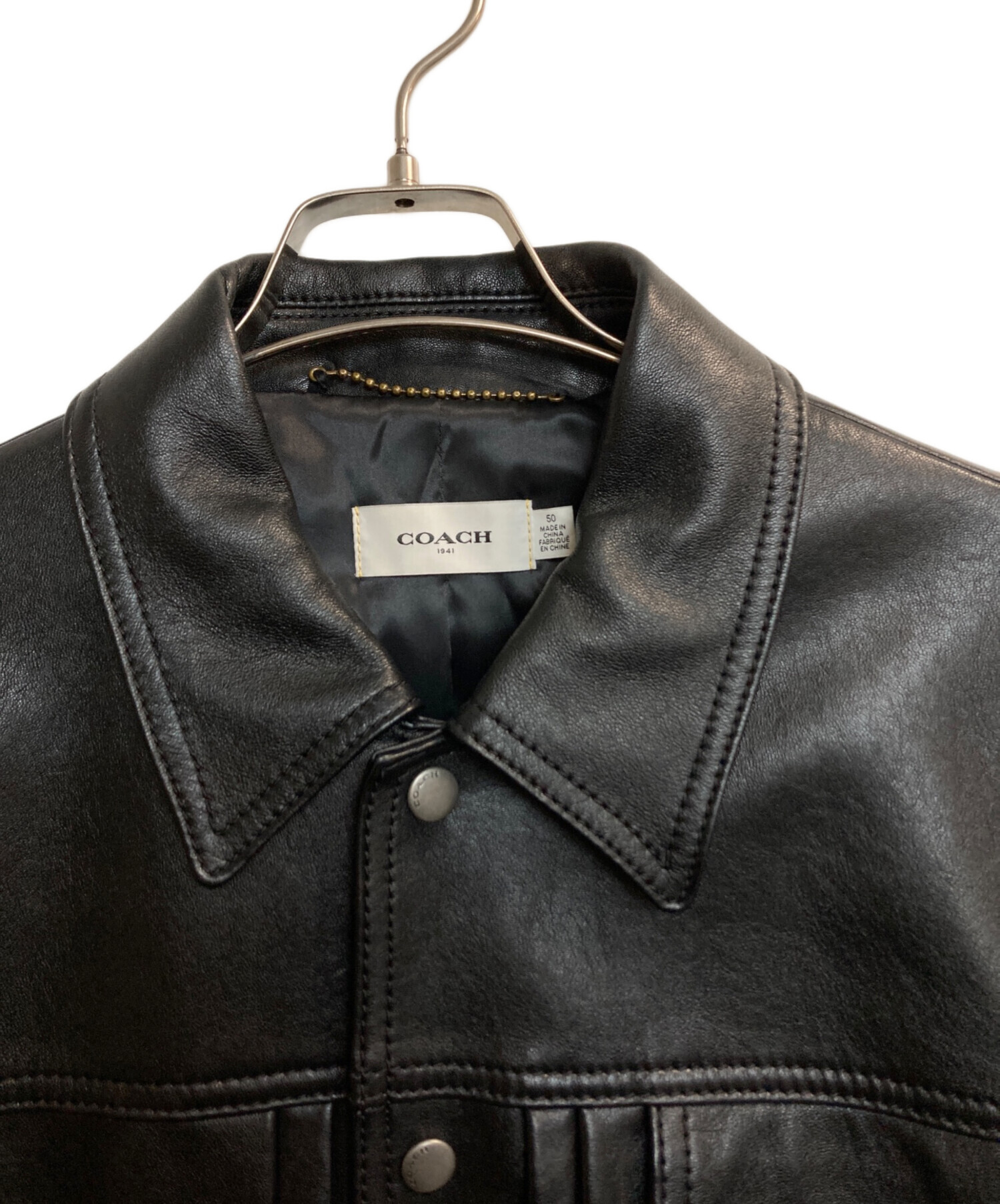 中古・古着通販】COACH (コーチ) 1st typeラムレザートラッカー