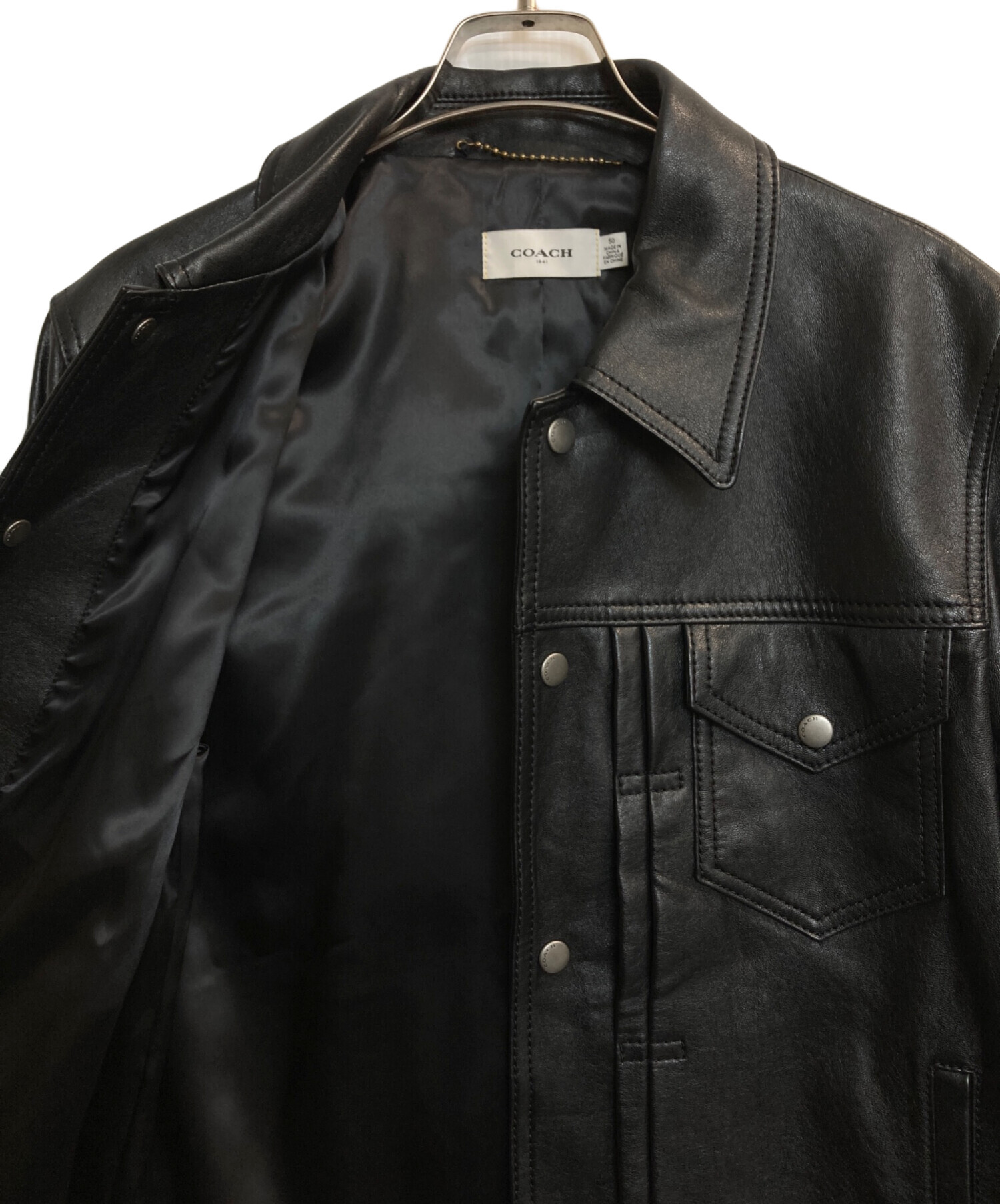 中古・古着通販】COACH (コーチ) 1st typeラムレザートラッカー