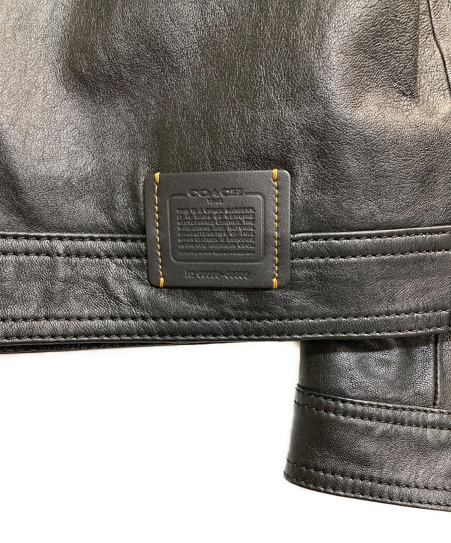 中古・古着通販】COACH (コーチ) 1st typeラムレザートラッカー