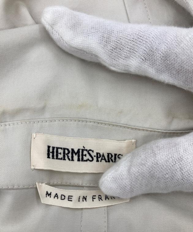 中古・古着通販】HERMES (エルメス) サファリシャツジャケット