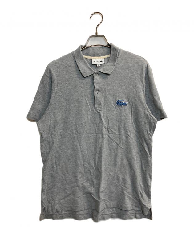 中古・古着通販】LACOSTE (ラコステ) ポロシャツ グレー サイズ:L