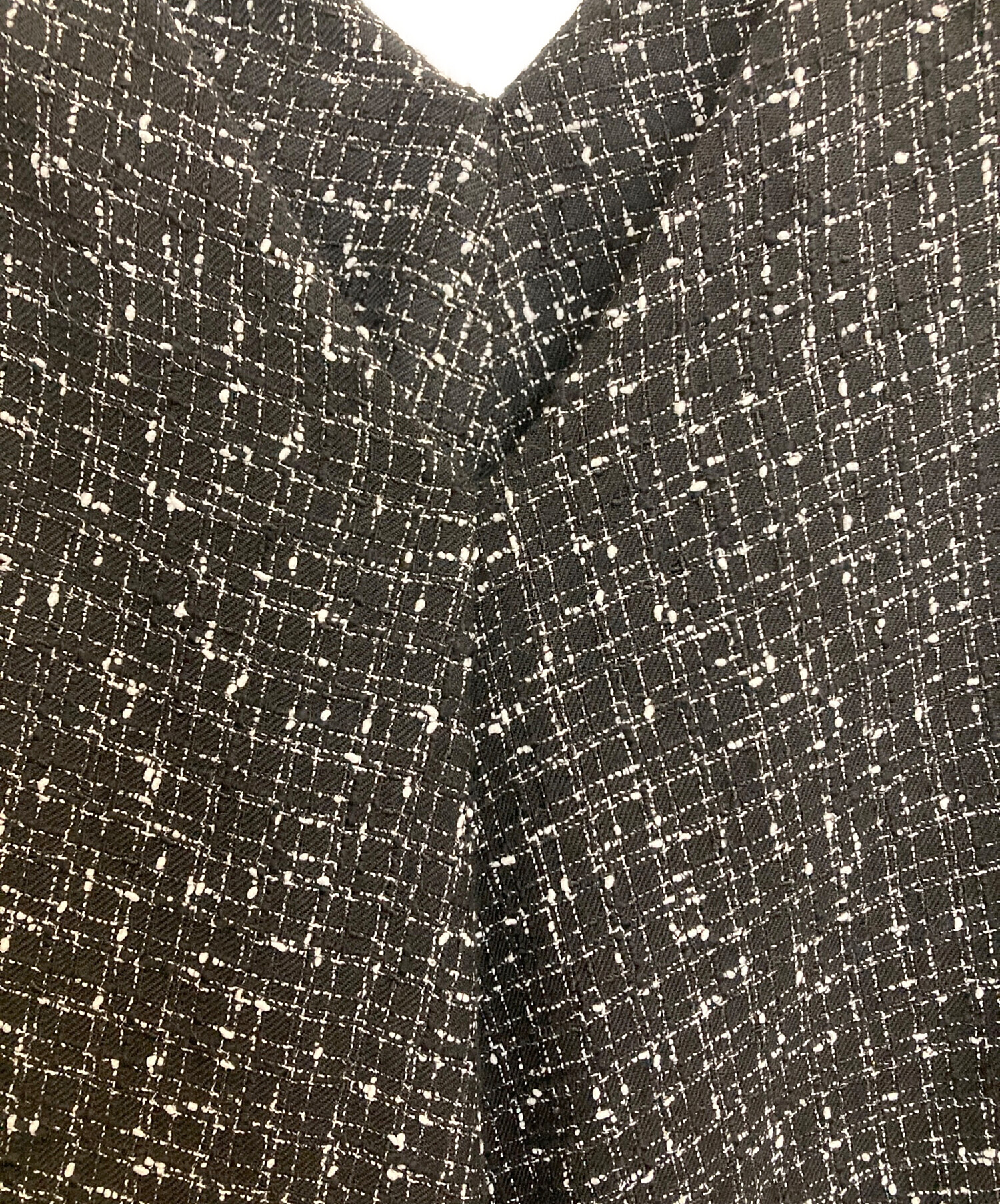 中古・古着通販】BEARDSLEY (ビアズリー) ツイードフレアーワンピース