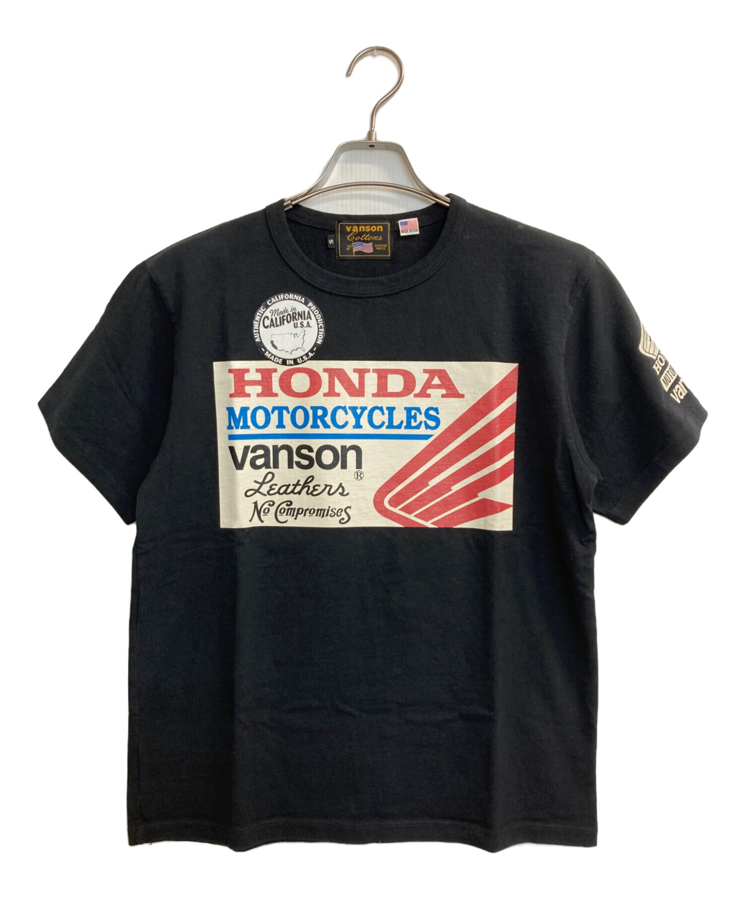 中古・古着通販】VANSON (バンソン) HONDA (ホンダ) プリントTシャツ