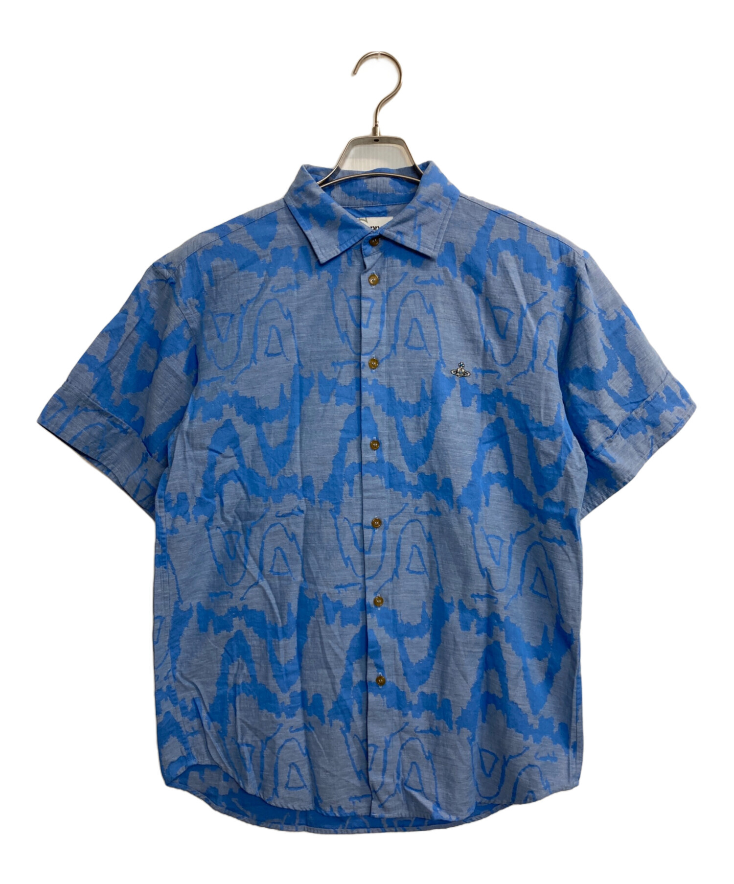 Vivienne Westwood MAN オーブ総柄 ジャガードシャツ 中古・古着通販】Vivienne Westwood man (ヴィヴィアン ウェストウッド