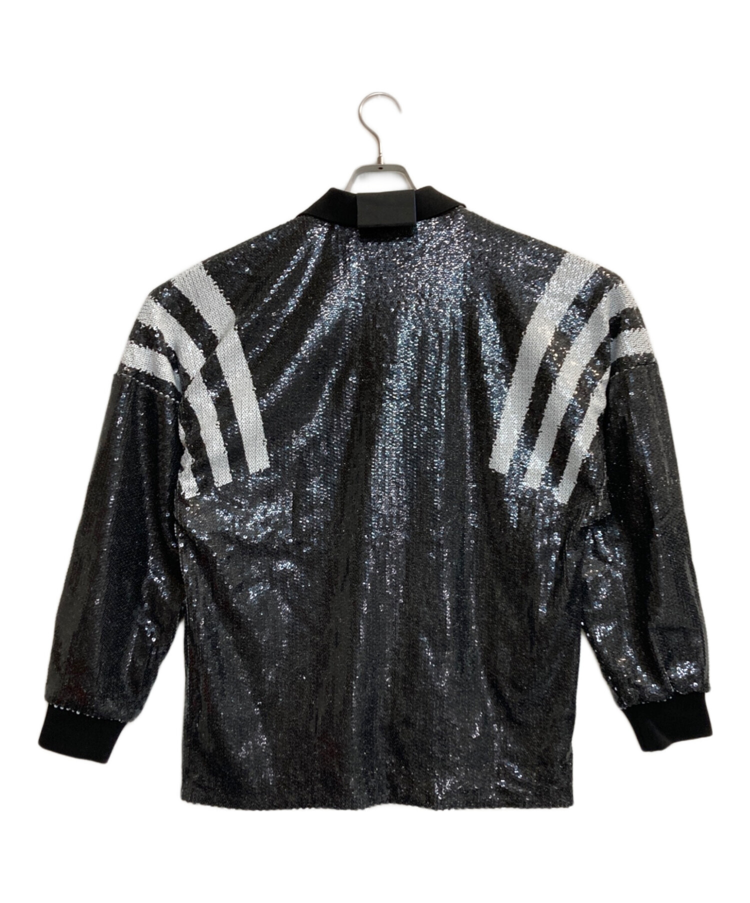 中古・古着通販】adidas (アディダス) ストライプロゴポロスウェット