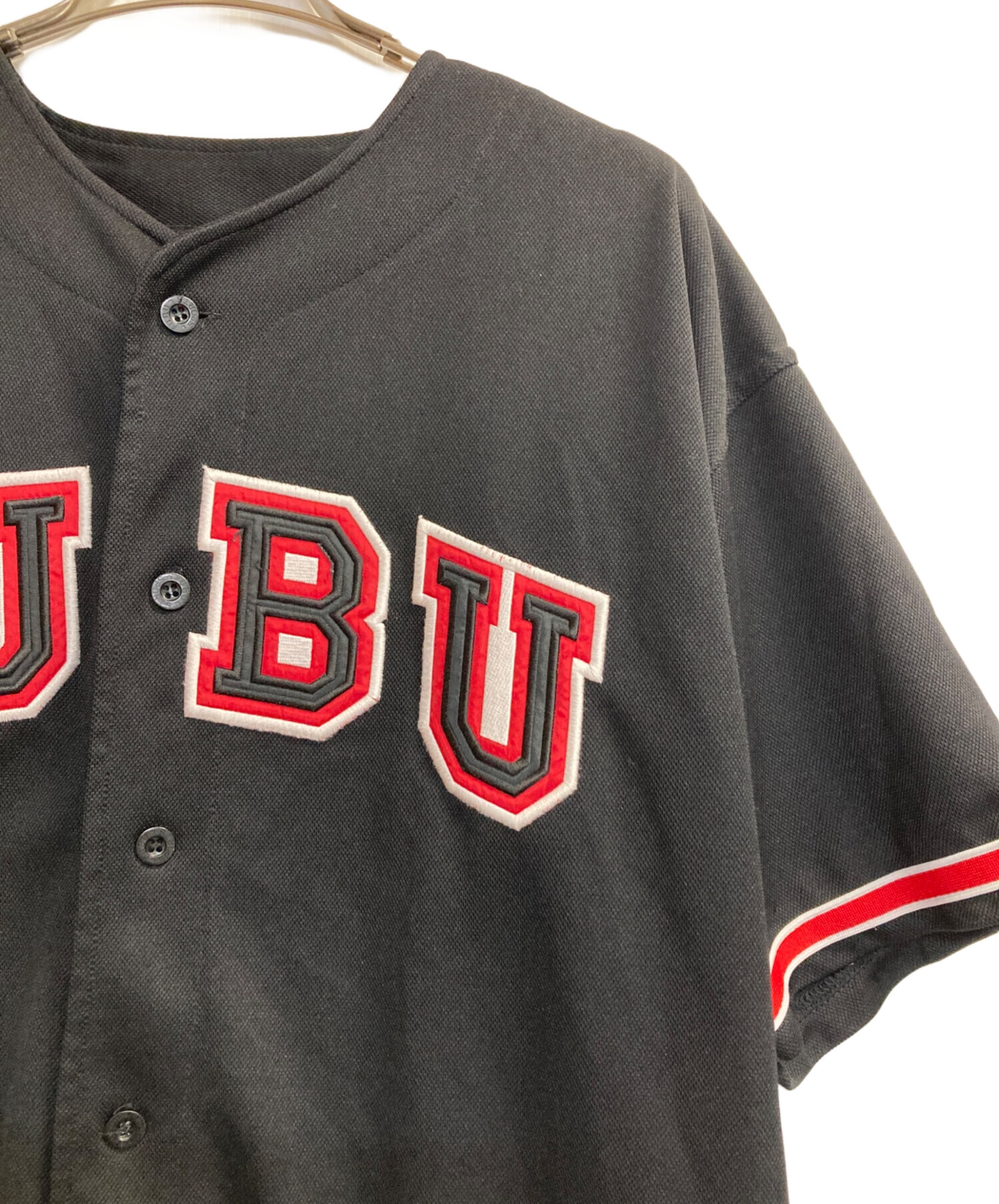 中古・古着通販】FUBU (フブ) ゲームシャツ ブラック サイズ:XL