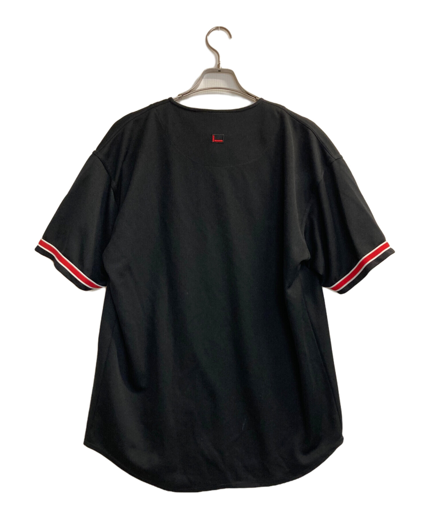 中古・古着通販】FUBU (フブ) ゲームシャツ ブラック サイズ:XL