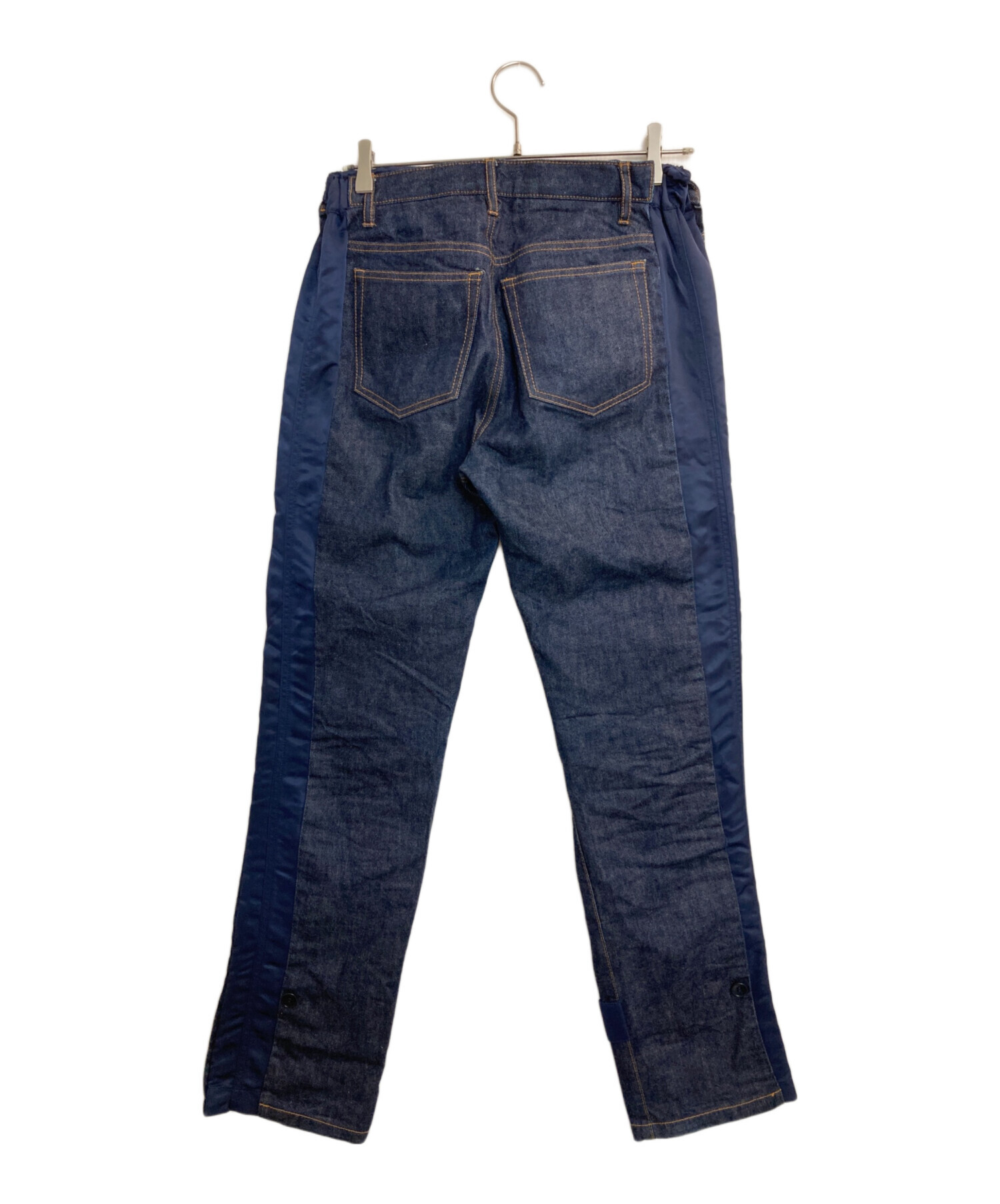 A.P.C. sacai PANTALON HARU切替デニムパンツ 中古・古着通販】A.P.C. (アーペーセー) sacai (サカイ) PANTALON HARU