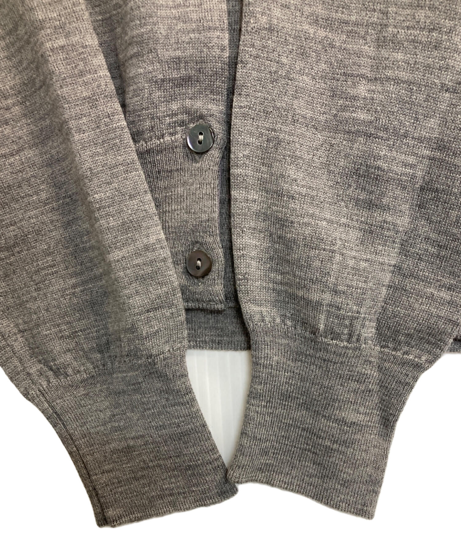 【美品】JOHN SMEDLEY | カーディガン Lサイズ ウール100% 中古・古着通販】JOHN SMEDLEY (ジョンスメドレー) ウールニット